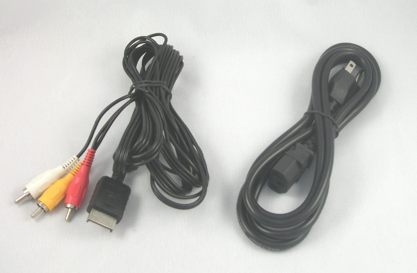 Video Game Accessories PHAT FAT PS3 Playstation 3 Hookup Connection Power Cord Composite AV Cable