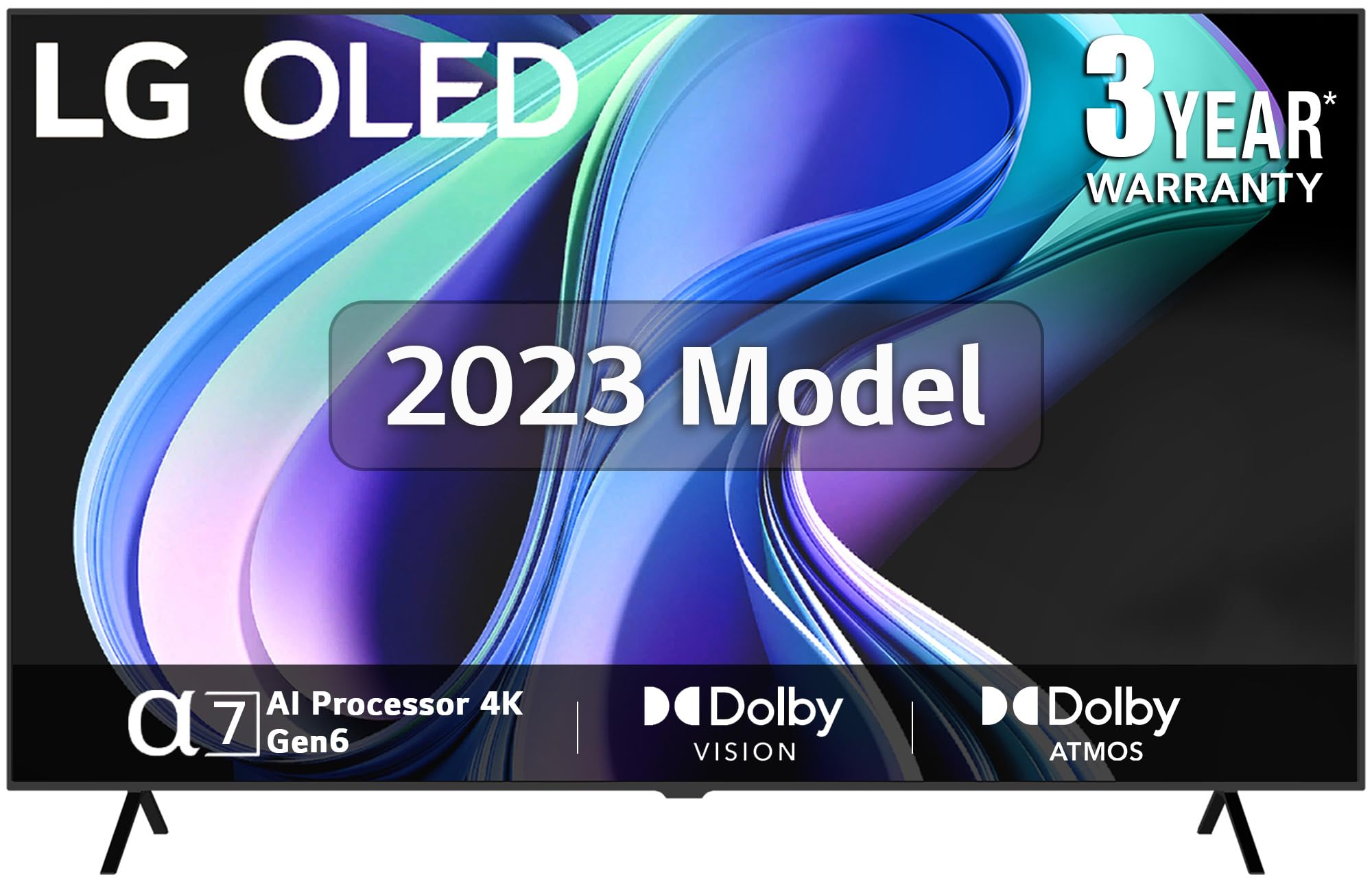 LG 164 cm (65 inches) 4K Ultra HD Smart OLED TV 65A3PSA (Rocky Black) 1