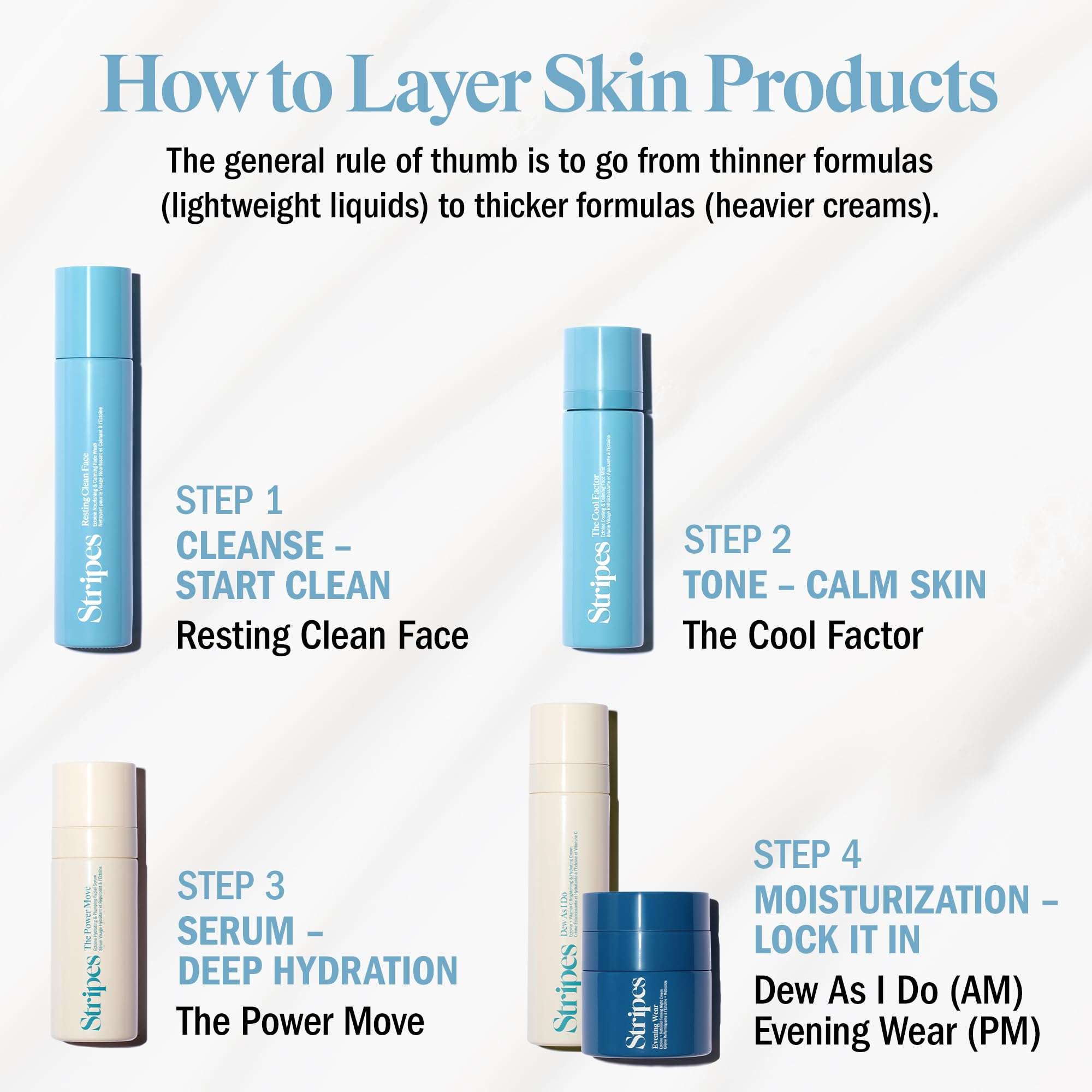 STRIPES by Naomi Watts - Mask Me Anything Bundle - Hydrating Cooling Mist & Firming Facial Serum 5