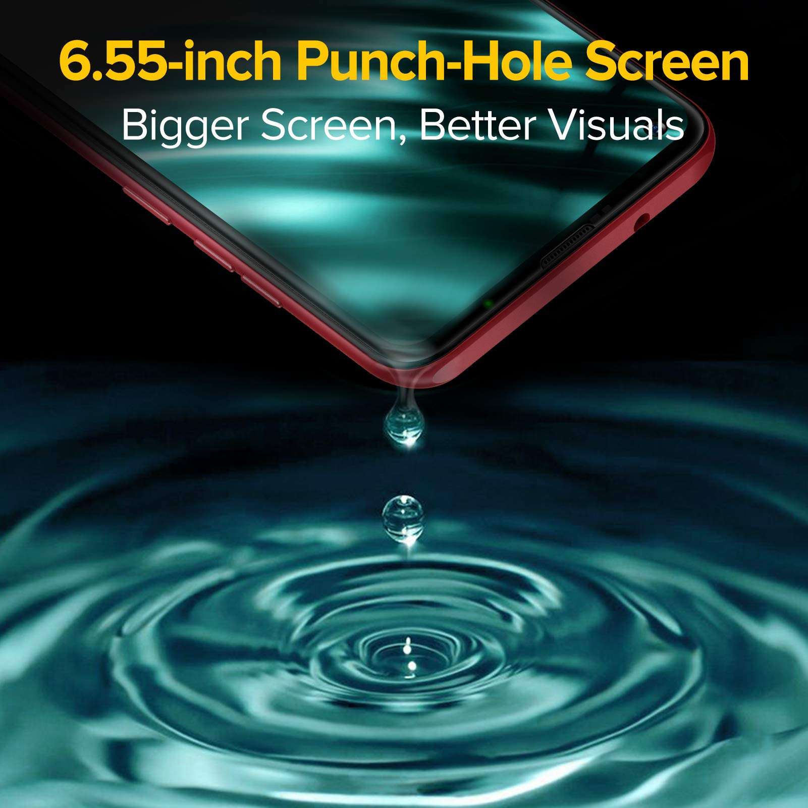 Ulefone Note 11P 4G Unlocked Cell Phones, 6.55' HD+ Ultra-Large Screen 48MP AI Quad Camera, Android 11 Octa-Core 8GB + 128GB,4500mAh Big Battery, Face Unlock Finger Reader Unlocked Smartphones - Black 3