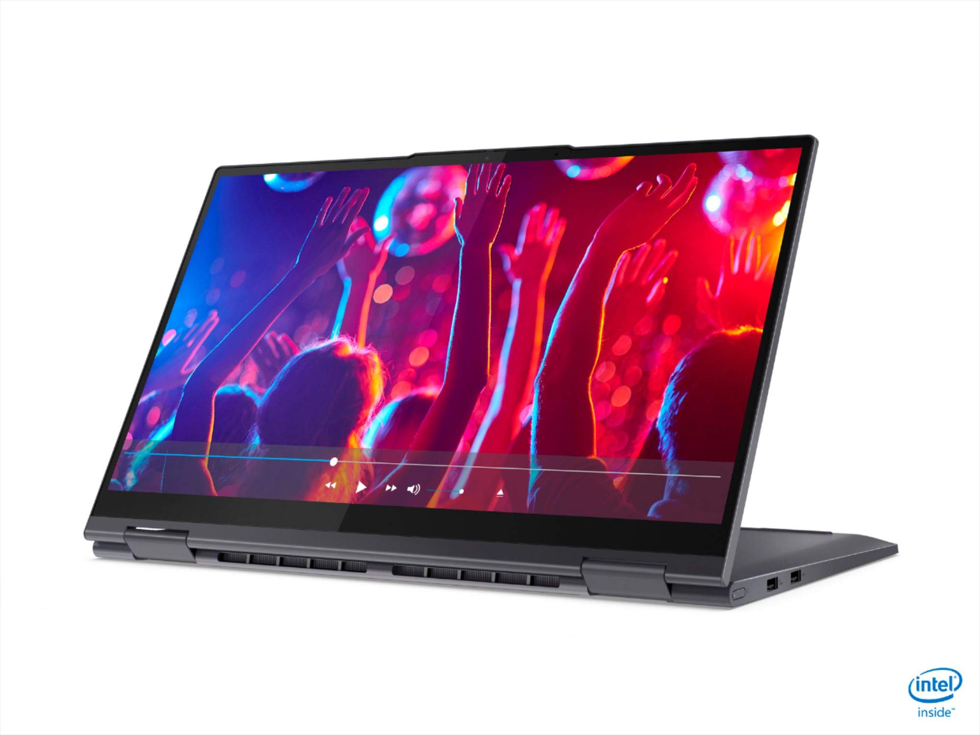 Lenovo Yoga 7i 2-in-1 15.6-inch FHD Touchscreen Premium Laptop PC, Intel Quad-Core i5-1135G7, Intel Iris Xe Graphics, 8GB DDR4 RAM, 256GB SSD, Backlit Keyboard, Windows 11 Home, Gray, TGC Accessories 3