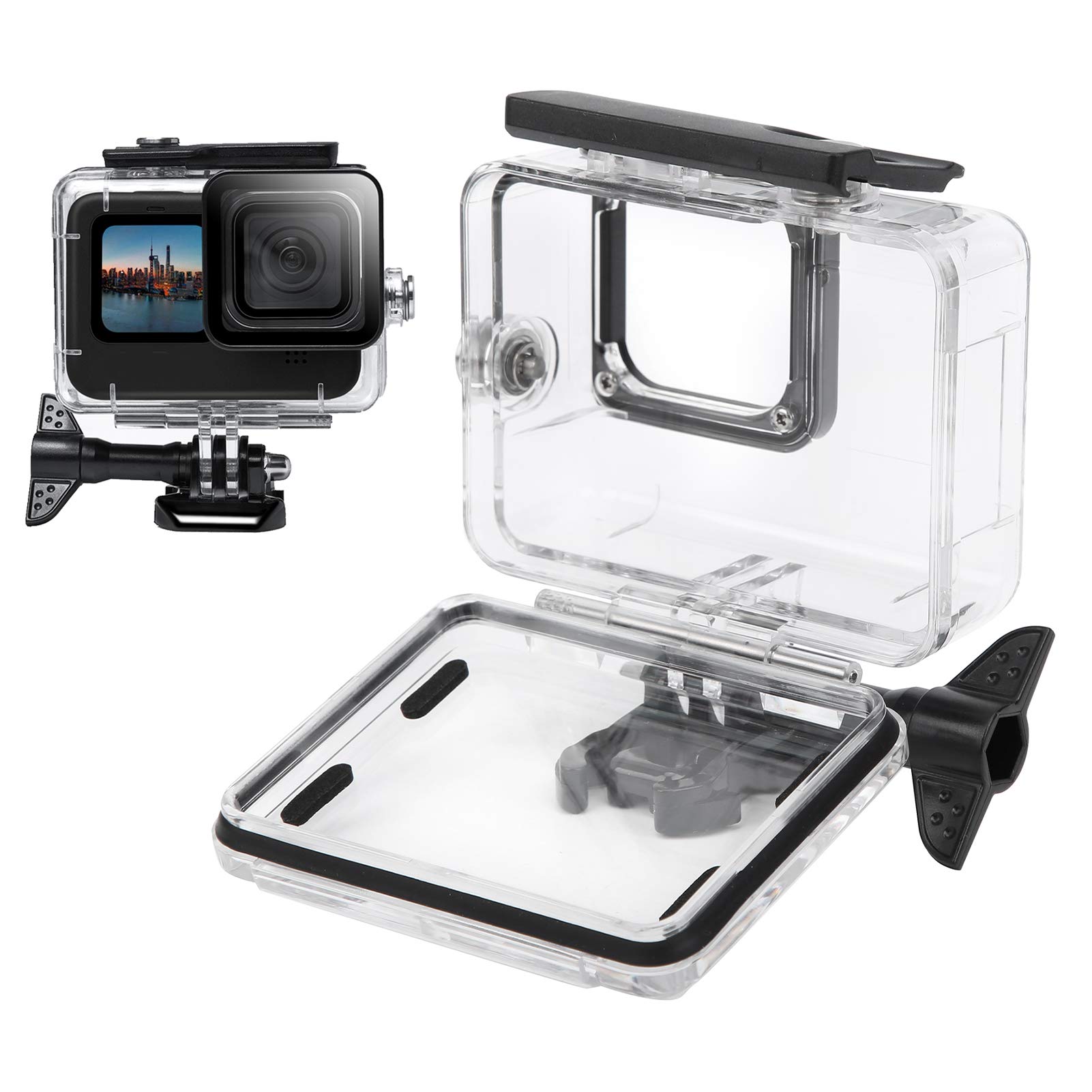DAUERHAFT Very Practical Waterproof Frame for GoPro Hero 9 Black,for Underwater Photography 6