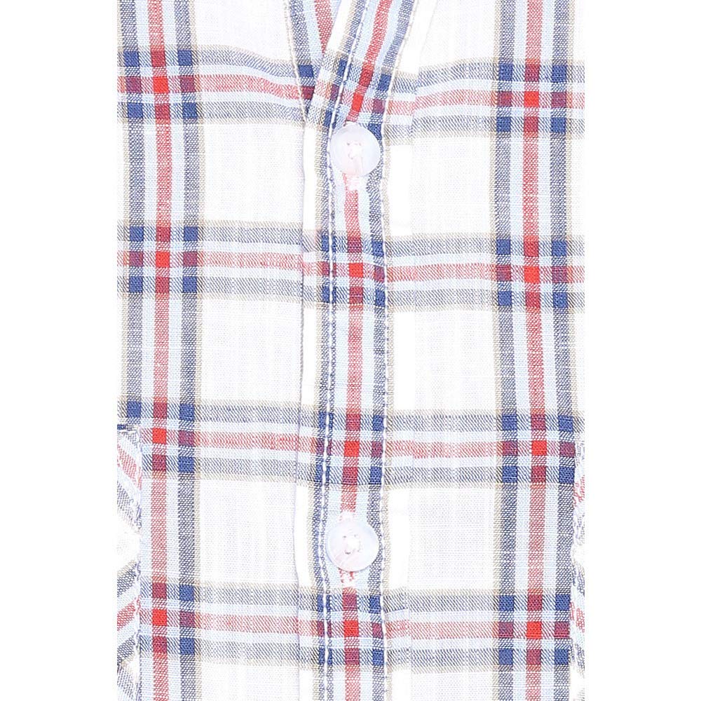 Life Men's Regular Fit Shirt (206275817_Red M) 5