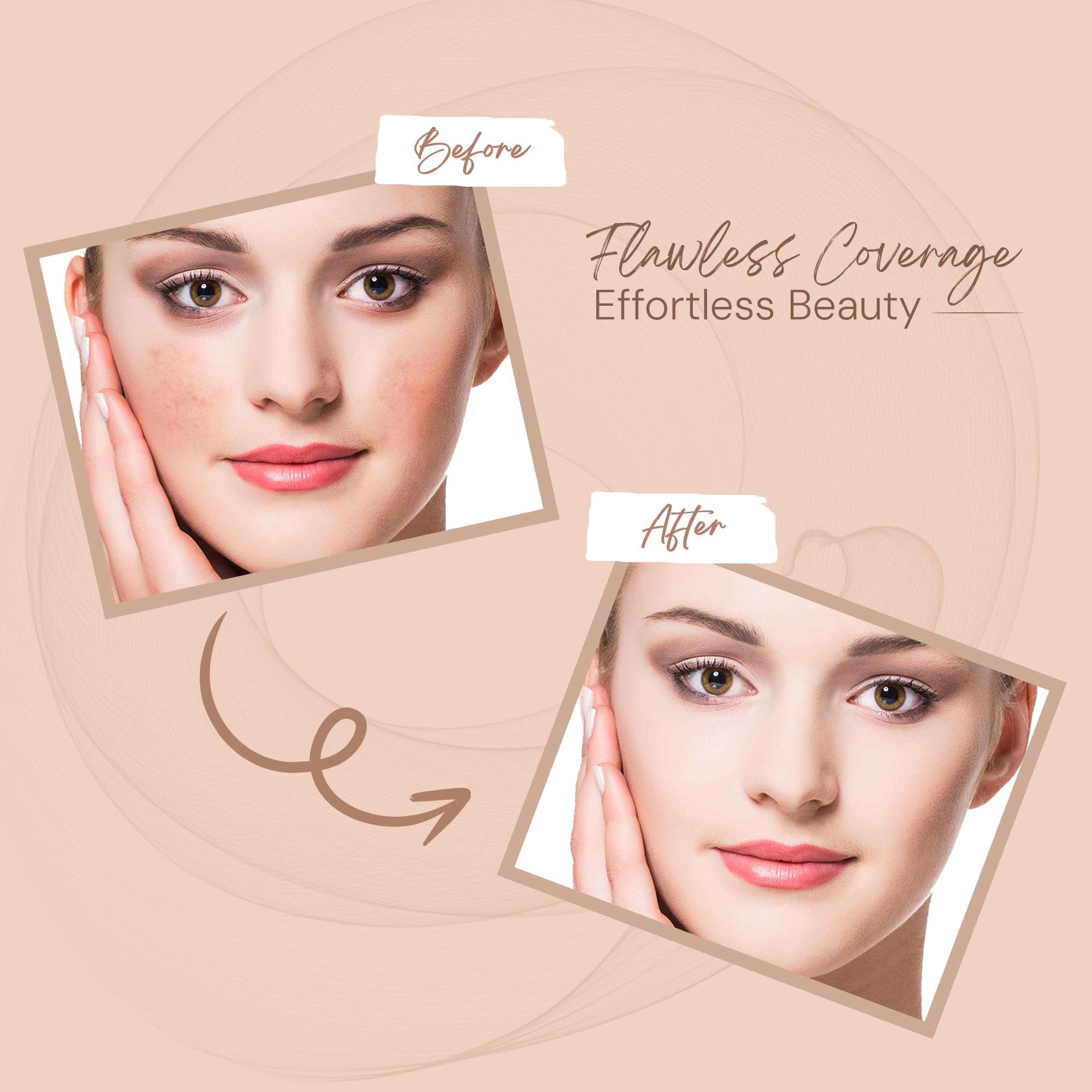 Shryoan Spot on Concealer I Lightweight Formula | Full Coverage with Niacinamide and Cica Extract to Keep Skin Hydrate & Nourished (25 gm) (Shade 03) 5