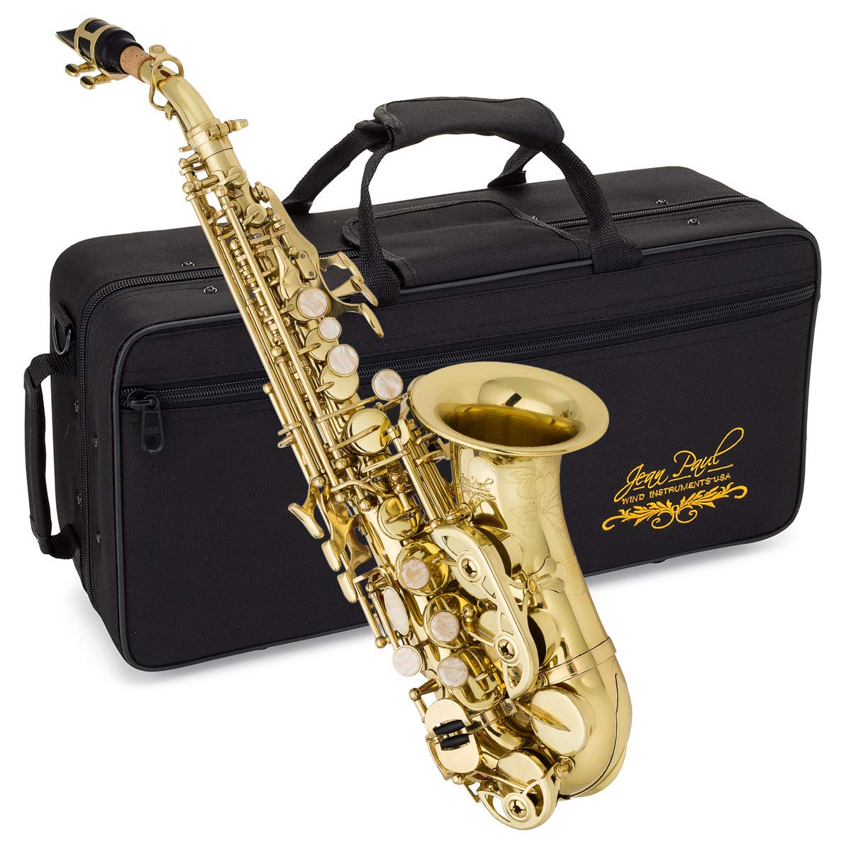 Jean Paul USA Soprano Saxophone, Gold (SS-400GP) 1