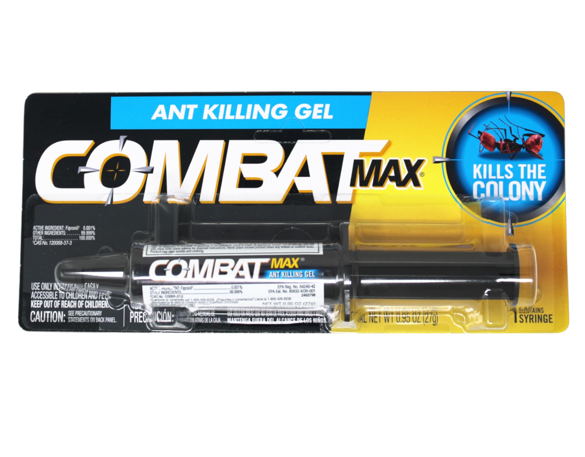 Combat 10023400973061 Indoor and Outdoor Ant Killing Gel, 27 Gram, 6 PACK 3