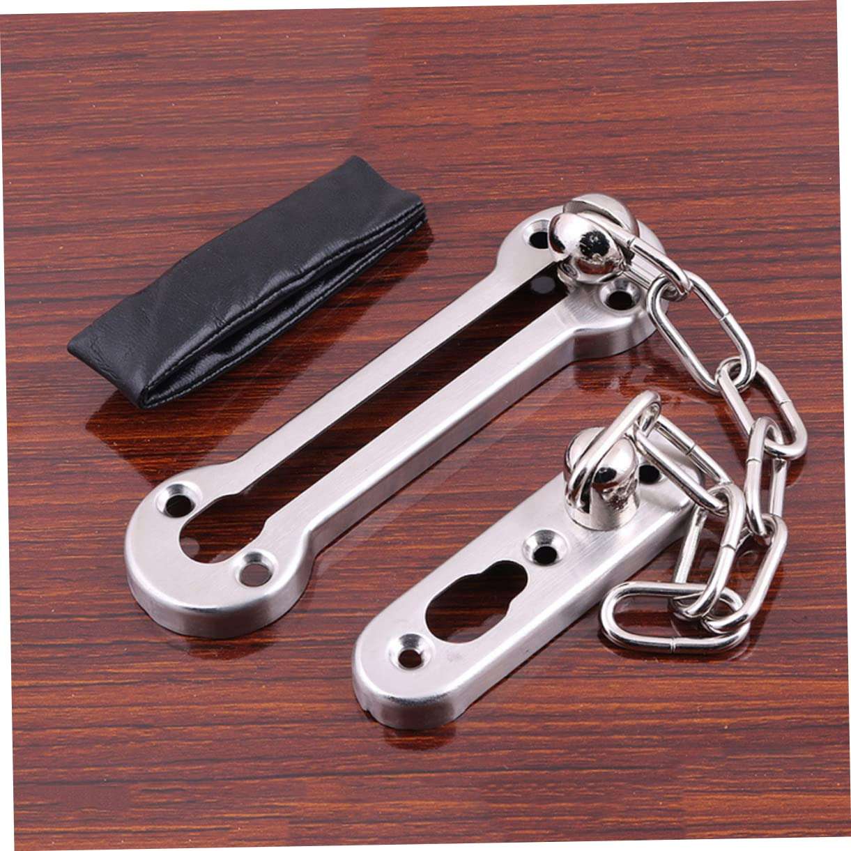 jojofuny Cabinet Latch Safety Door Locks from Inside Door Locks for Front Door Chain Lock for Front Door Chain Lock for Metal Door Stainless Steel Chain Cable Security Chain Lock Bolt Heavy 6