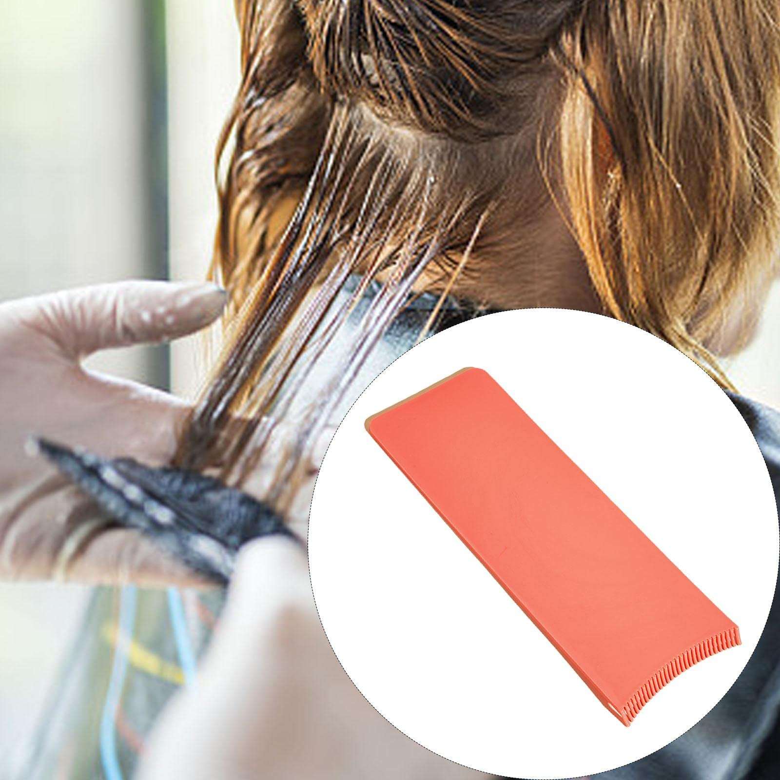 Almencla Portable Hair Coloring Dyeing Board Fashion DIY Balayage Plate Hair Color Board for Hair Coloring Kit Hair Highlights Tool 5