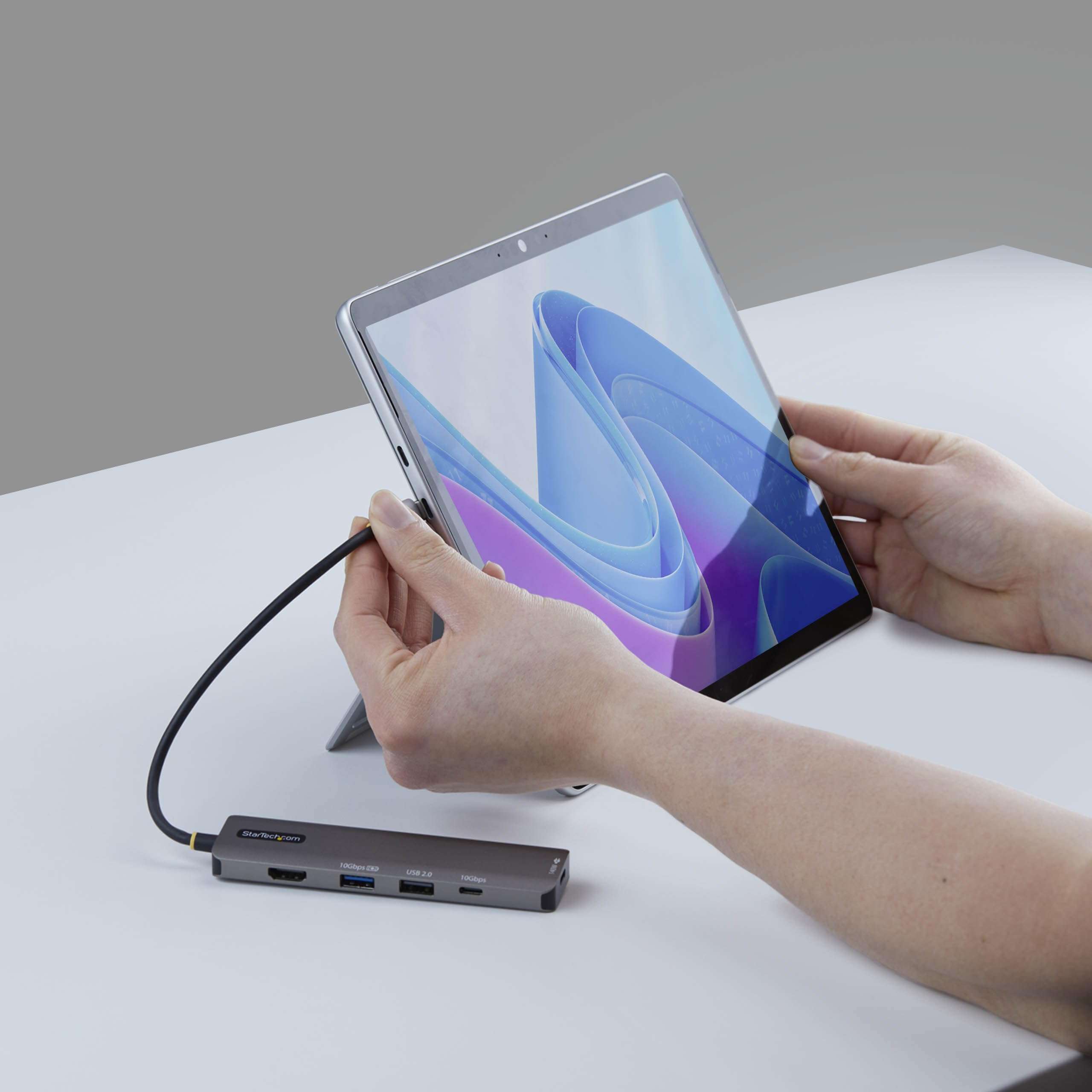 StarTech 5-in-1 USB C Hub, USB-C to HDMI Multiport Adapter with 140W Power Delivery Charging, 4K 60Hz HDMI, 10Gbps Hub, Mini Dock for MacBook, Dell, Thinkpad, HP 6