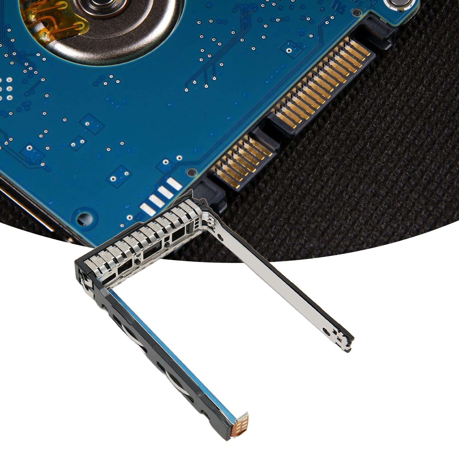 Hard Drive Caddy, 2.5in Hard Drive Tray, Hard Drive Carrier Tray Caddy, SAS SATA Hot Swap HDD Caddy for HP P N 727695 001 DL385 DL380 G10 NVMe, Hard Drive Bracket, Easy Setup 6