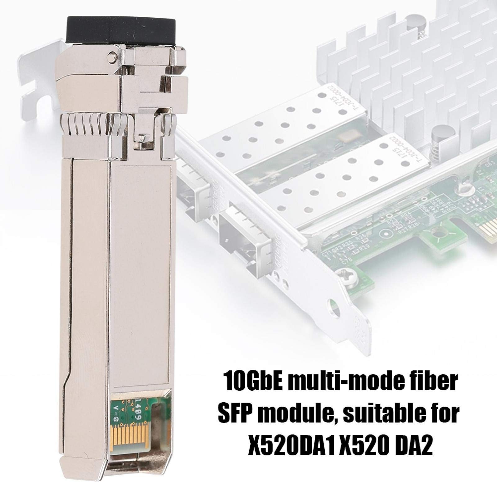 Multi-mode Fiber Module, FTLX8571D3BCV SFP 10G 850NM 10GbE Fiber Module for X520DA1 X520 DA2, 850NM Wavelength, 300m/984ft Transmission Distance for Switch Router Firewall Network Card 3