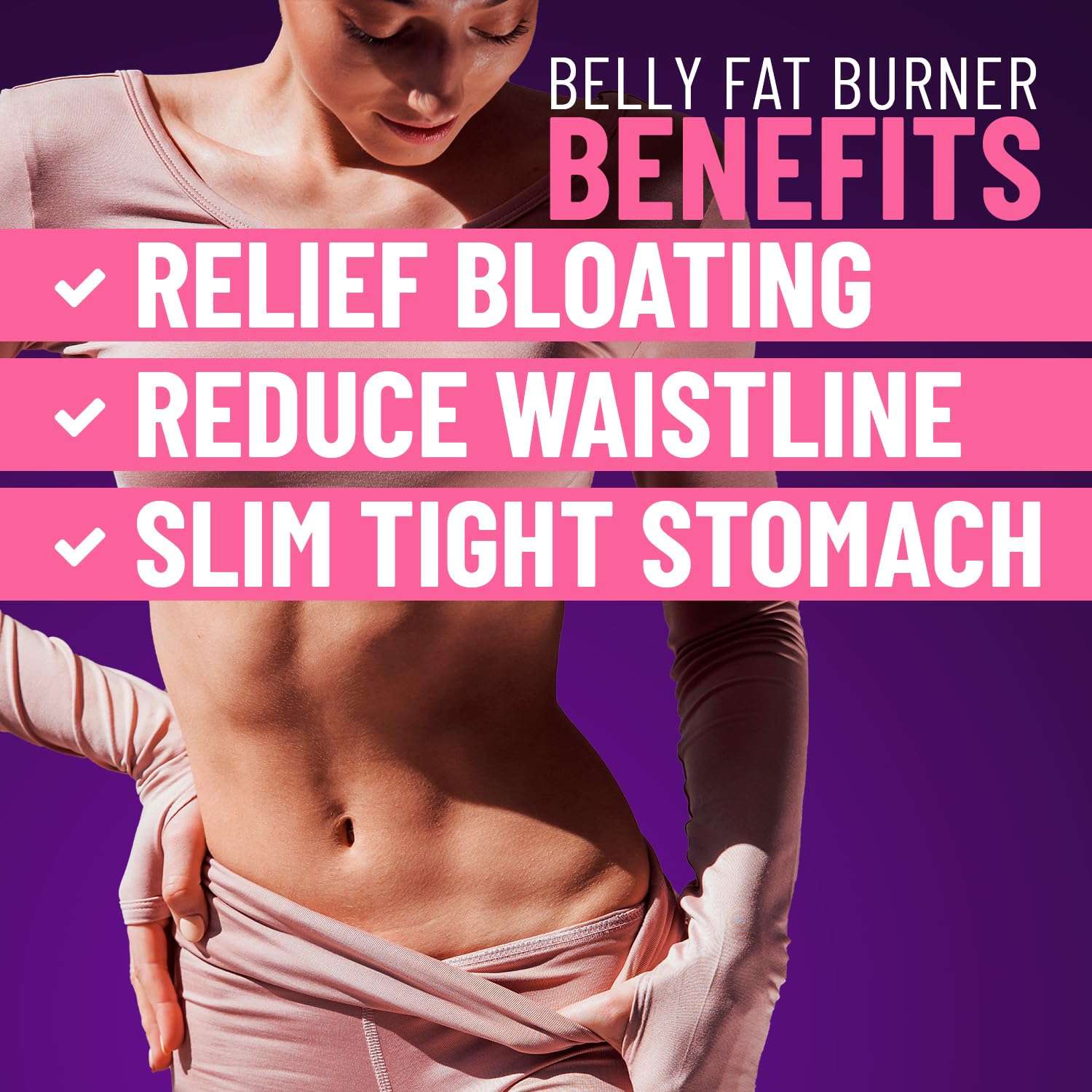 Belly Fat Burner for Women - Weight Loss Pills for Women Stomach Fat | CLA Softgels | Appetite Suppressant & Metabolism Booster | Bloating Relief & Natural Support - Keto Diet Pills 120 Softgels 5