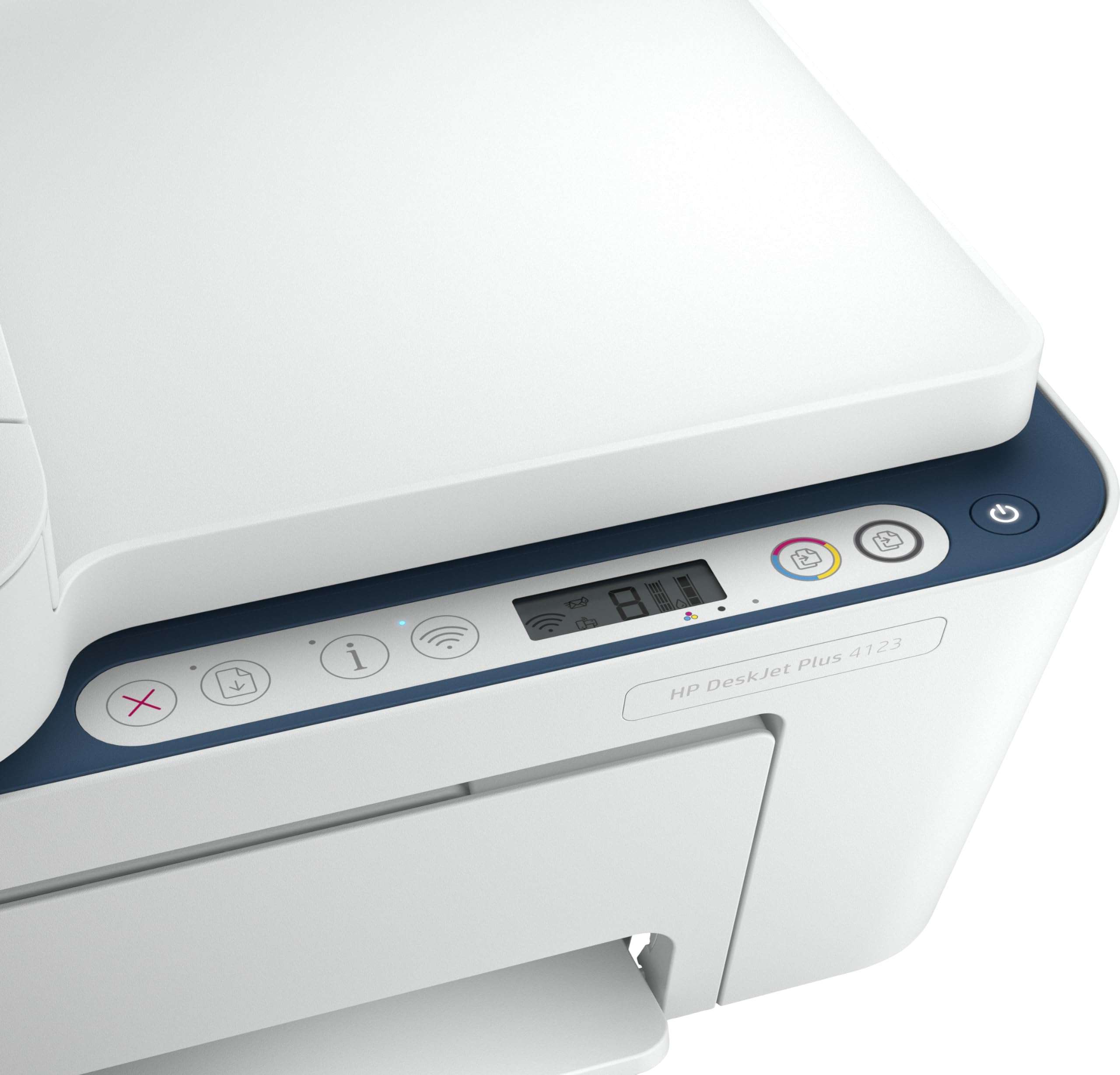 HP Deskjet 4123 Printer, Automatic Document Feeder, Copy, Scan, USB, Simple Setup Smart App, Ideal for Home. 5