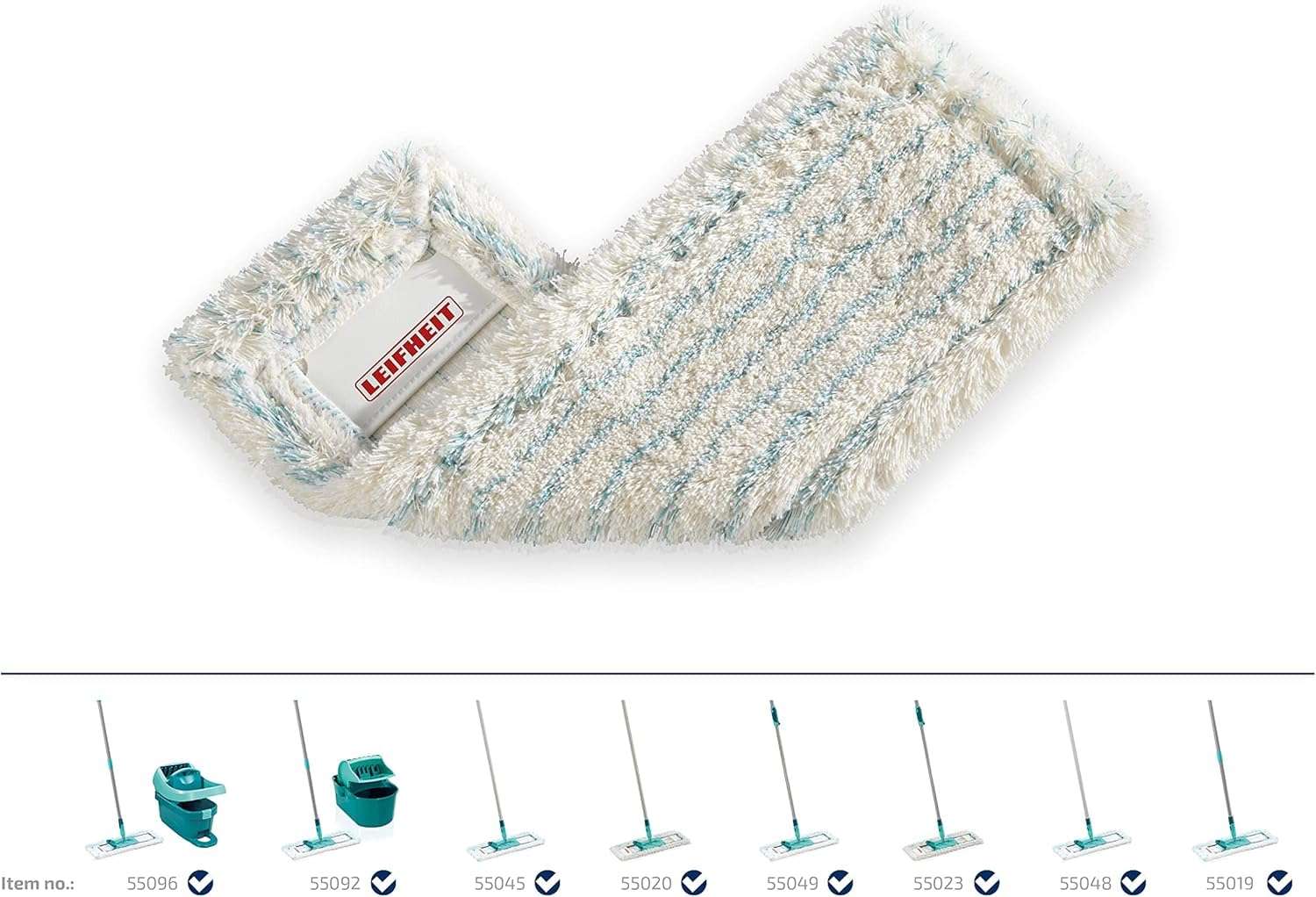 Leifheit Floor Wiper Cover Profi XL Cotton Plus. Wiping Width 42 cm 3