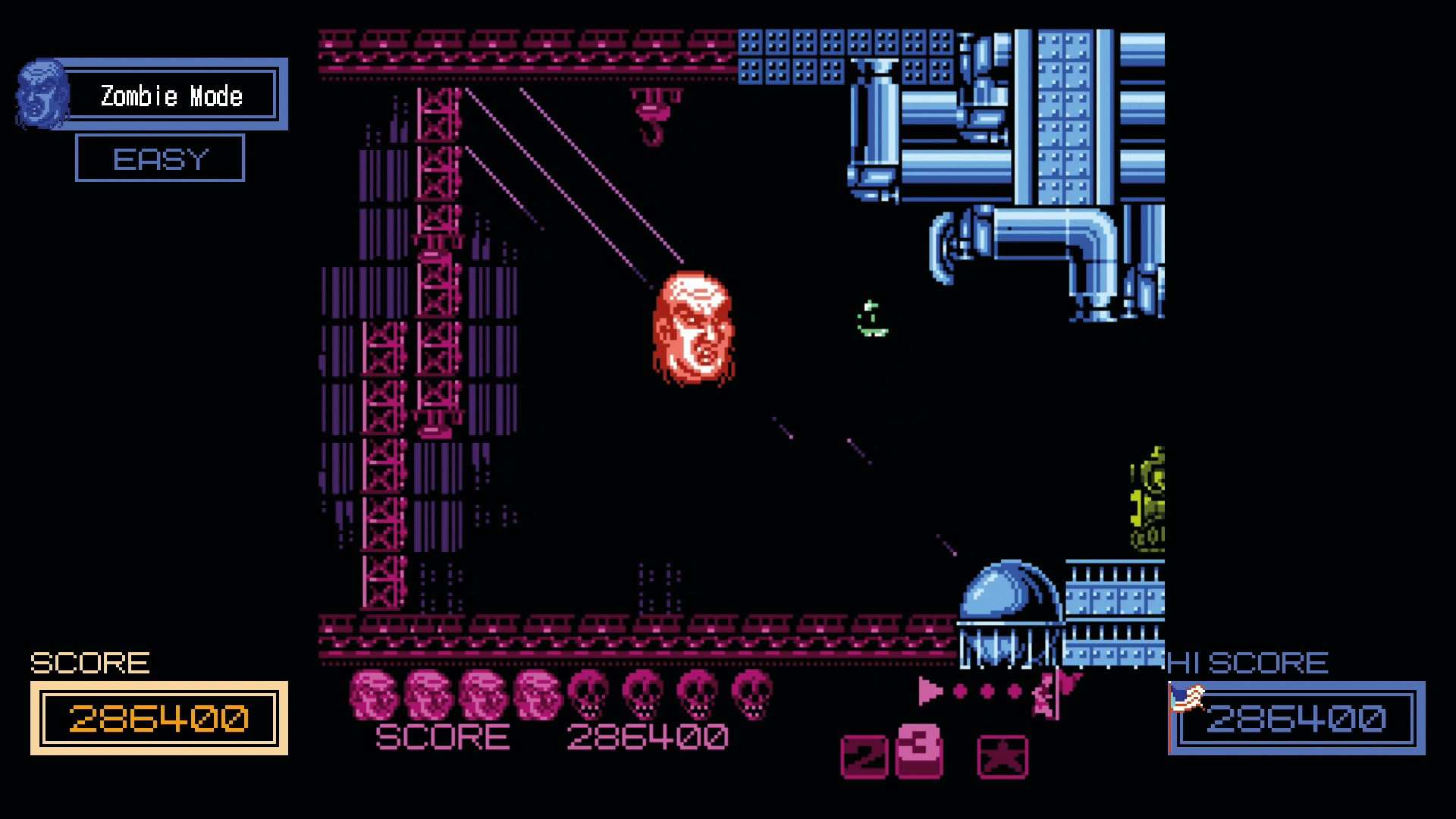 Abarenbo Tengu & Zombie Nation (NSW) NES Compatible Game Bundle (NTSC) - LIMITED 4