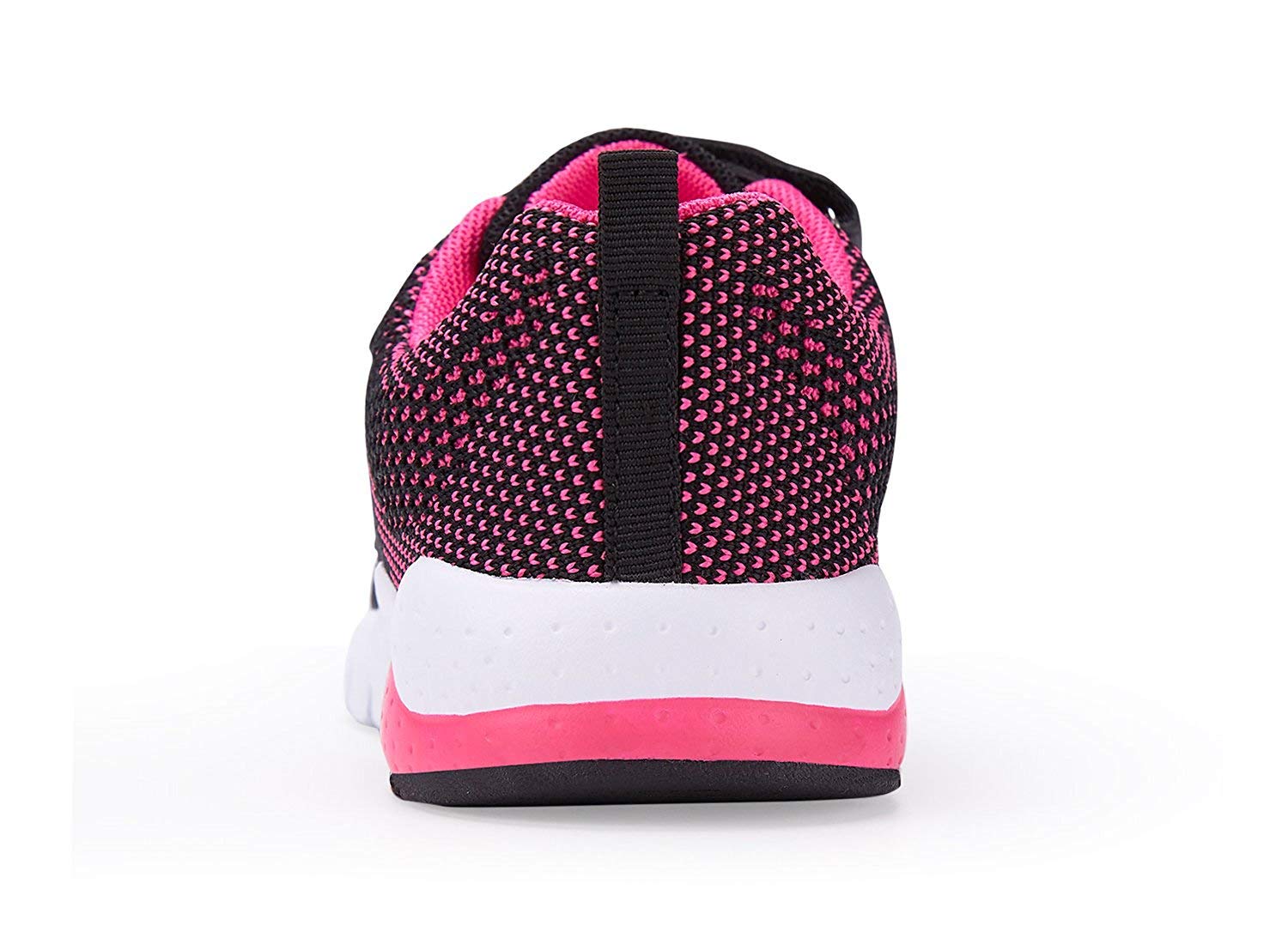 MAYZERO Kids Tennis Shoes Breathable Athletic Shoes Lightweight Walking Running Shoes Fashion Sneakers for Boys and Girls Size:36(4M) Rose 4