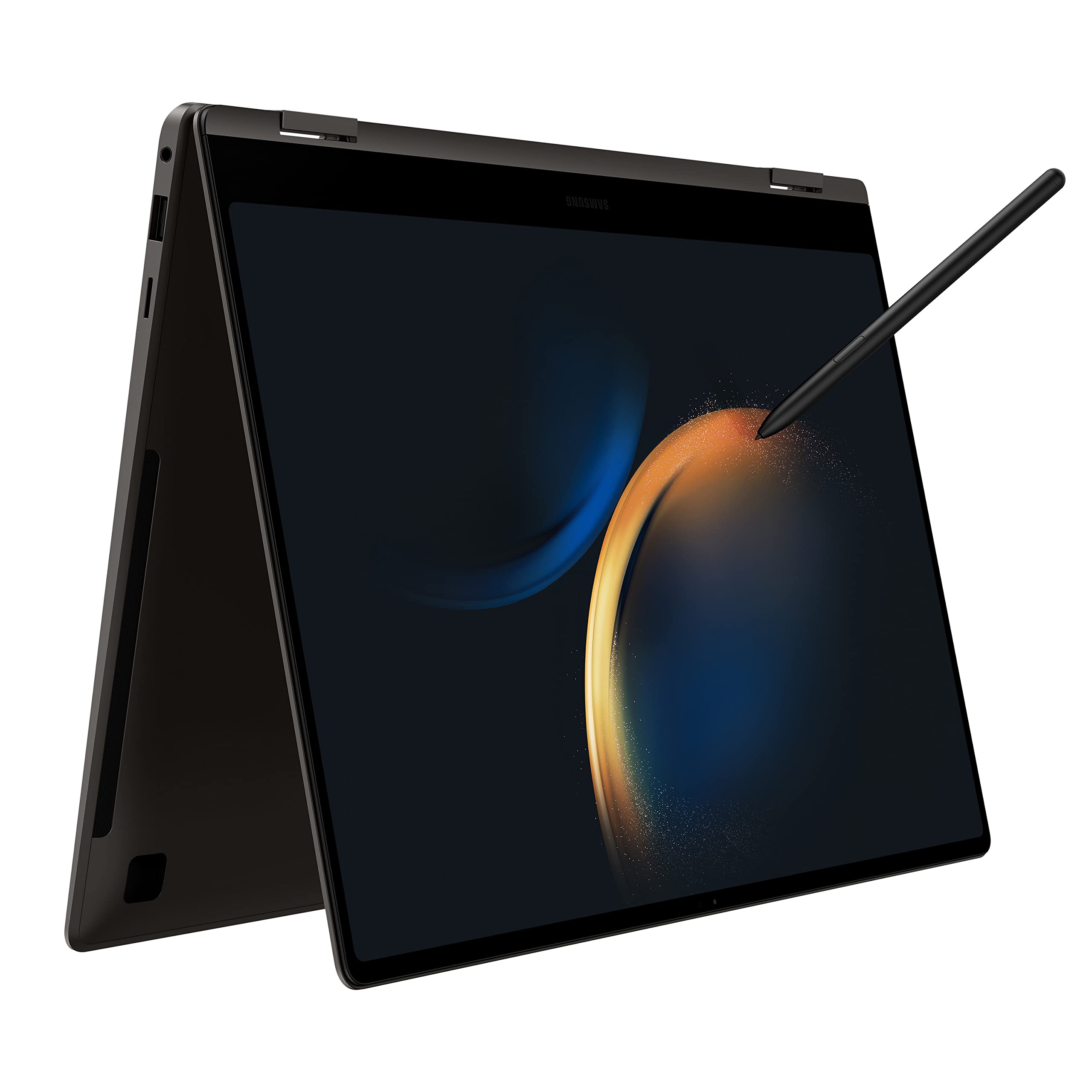 Samsung Galaxy Book3 Pro 360 Intel 13th Gen i5 EvoTM 40.62cm(16") Touchscreen 2-in-1 3K Display, 120Hz, Thin & Light Laptop(16 GB/512 GB SSD/Windows 11/MS Office/S-Pen/Graphite/1.6Kg), NP960QFG-KA2IN 1
