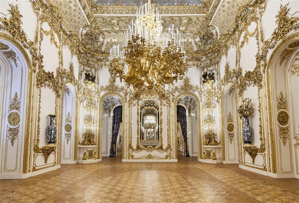 Yeele 7x5ft Luxurious Palace Backdrop for Photography Chandelier Arch Door Noble Hotel Background Kids Adult Photo Booth Shoot Vinyl Studio Props 1