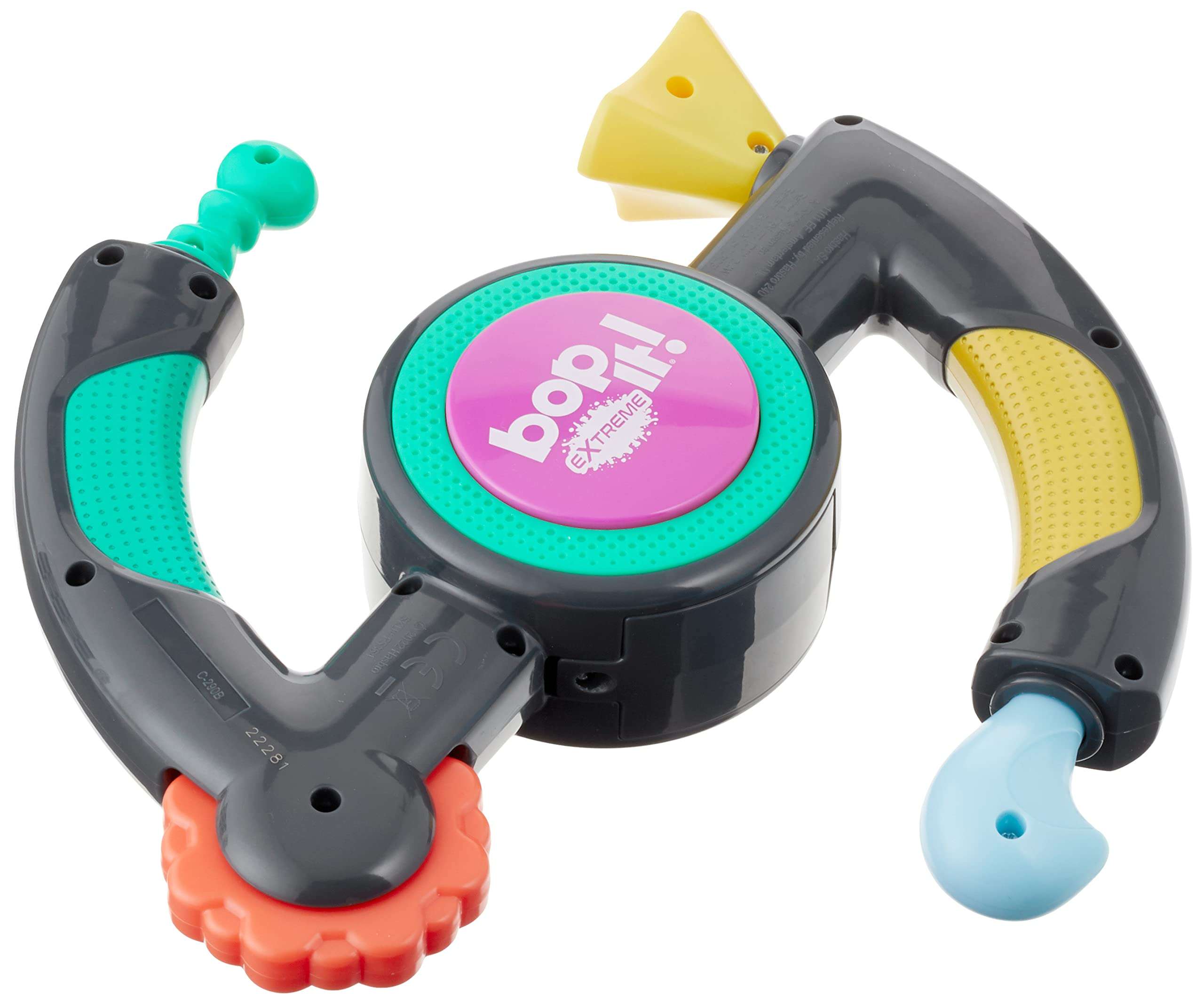 Hasbro Gaming Bop It Extreme Electronic Game for 1 or More Players, Fun Party Interactive Game for Kids Ages 8+, 4 Modes Including One-On-One Mode (Amazon Exclusive) 2