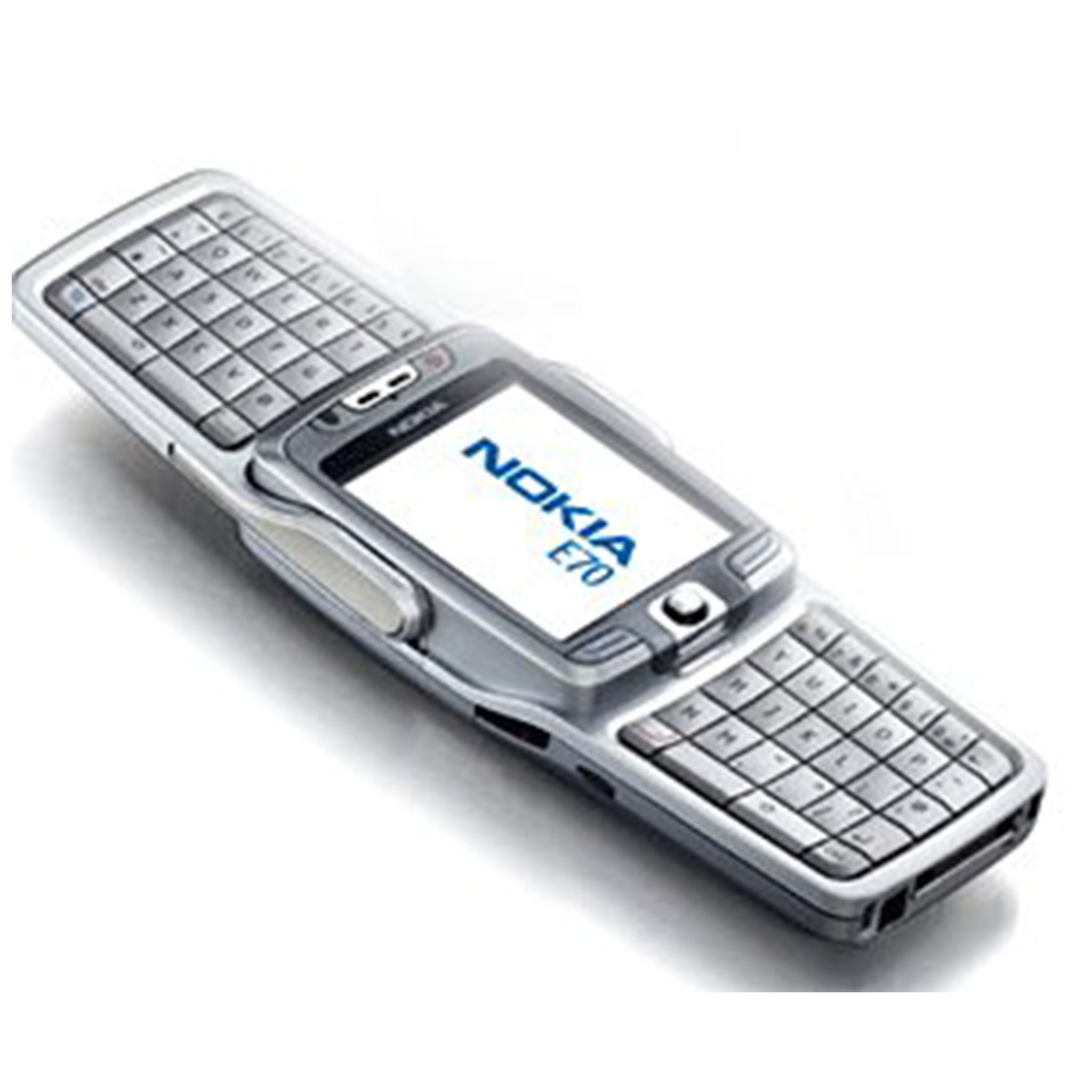 Nokia E70-1 64MB (GSM Only, No CDMA) Factory Unlocked Collectors Item 3G Cellphone (Silver) - International Version 3