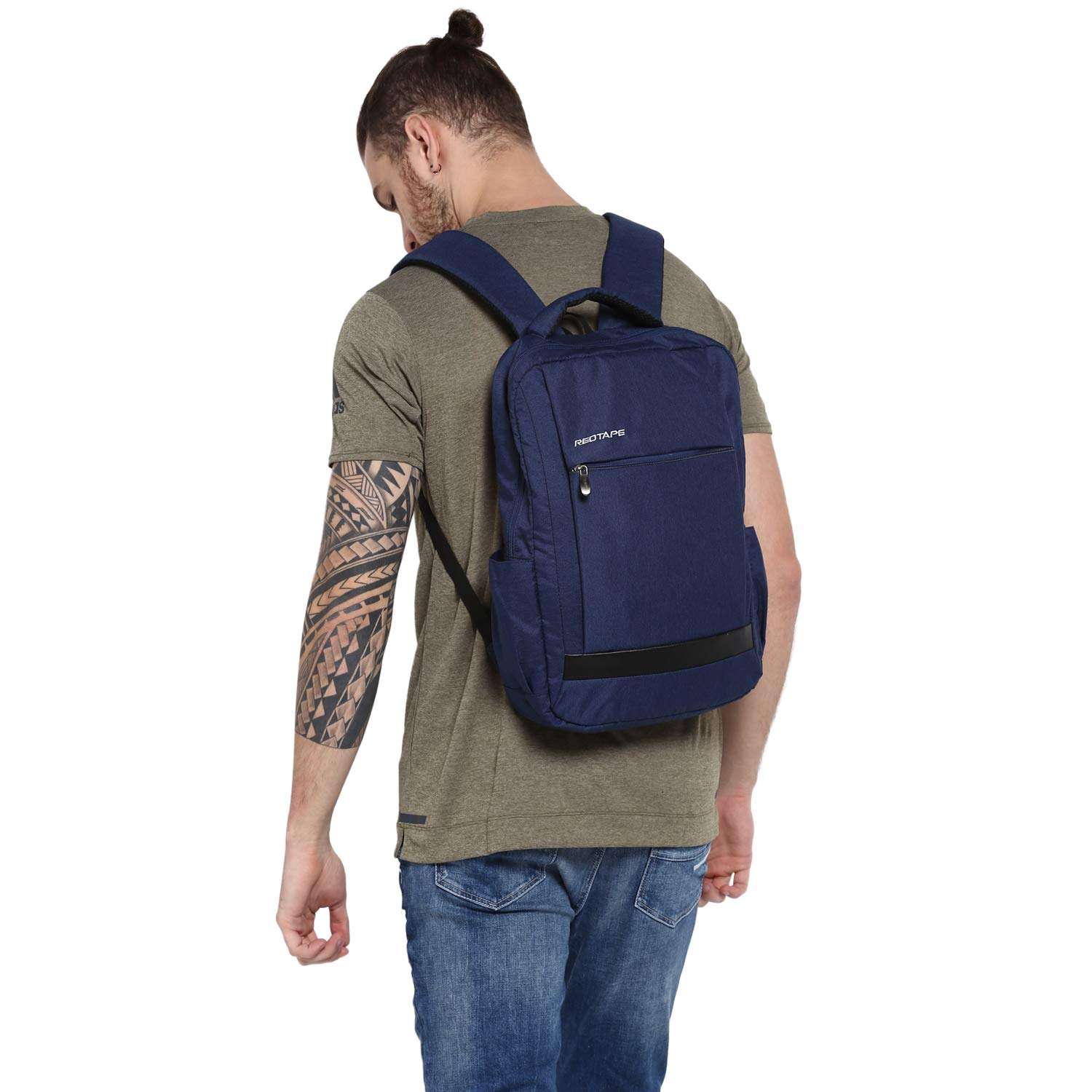 Red Tape 12.255 Ltrs Navy Laptop Backpack (RSB0014) 5