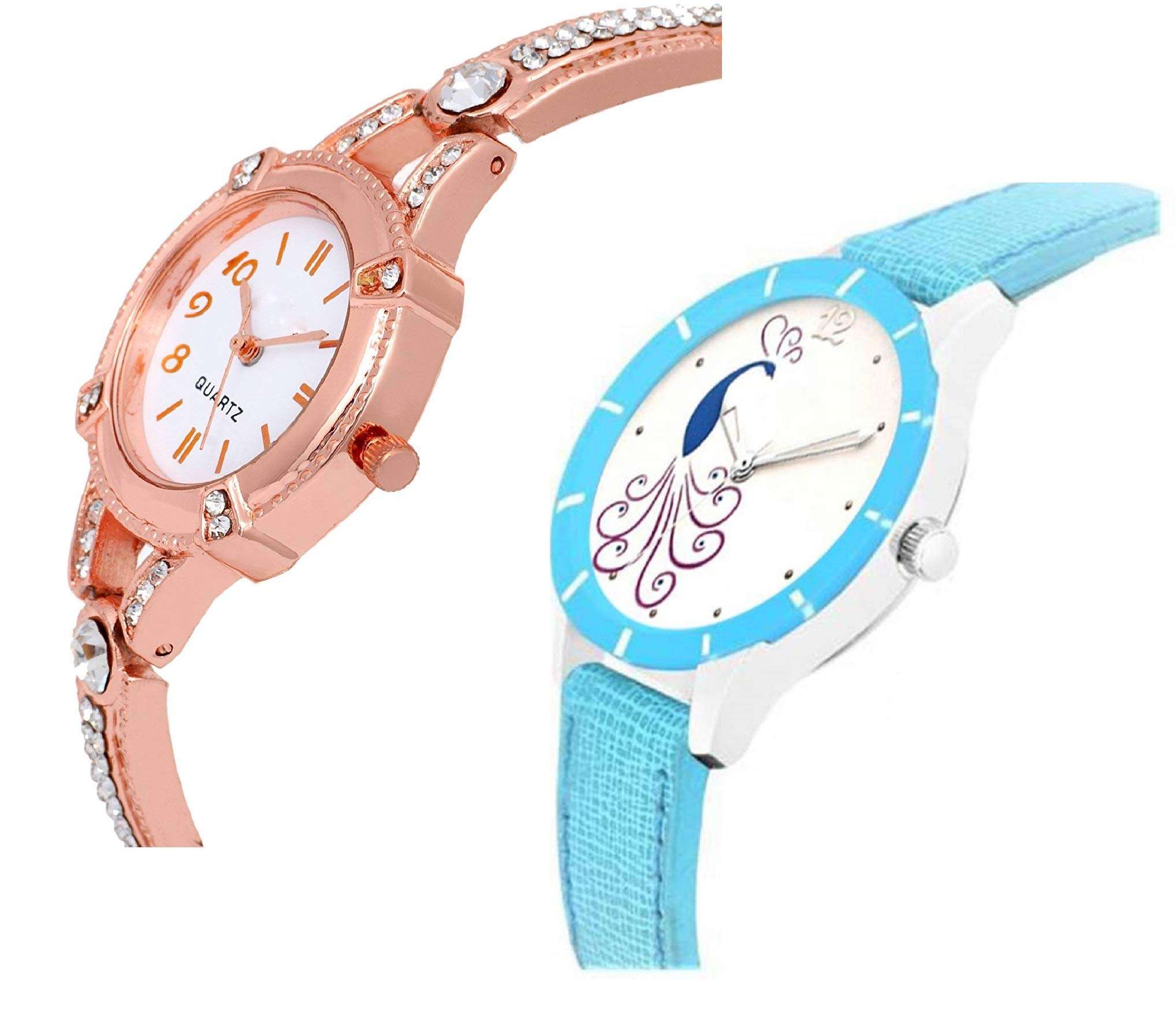 indicare HOT Girl Wrist Fancy Watches Combo 4