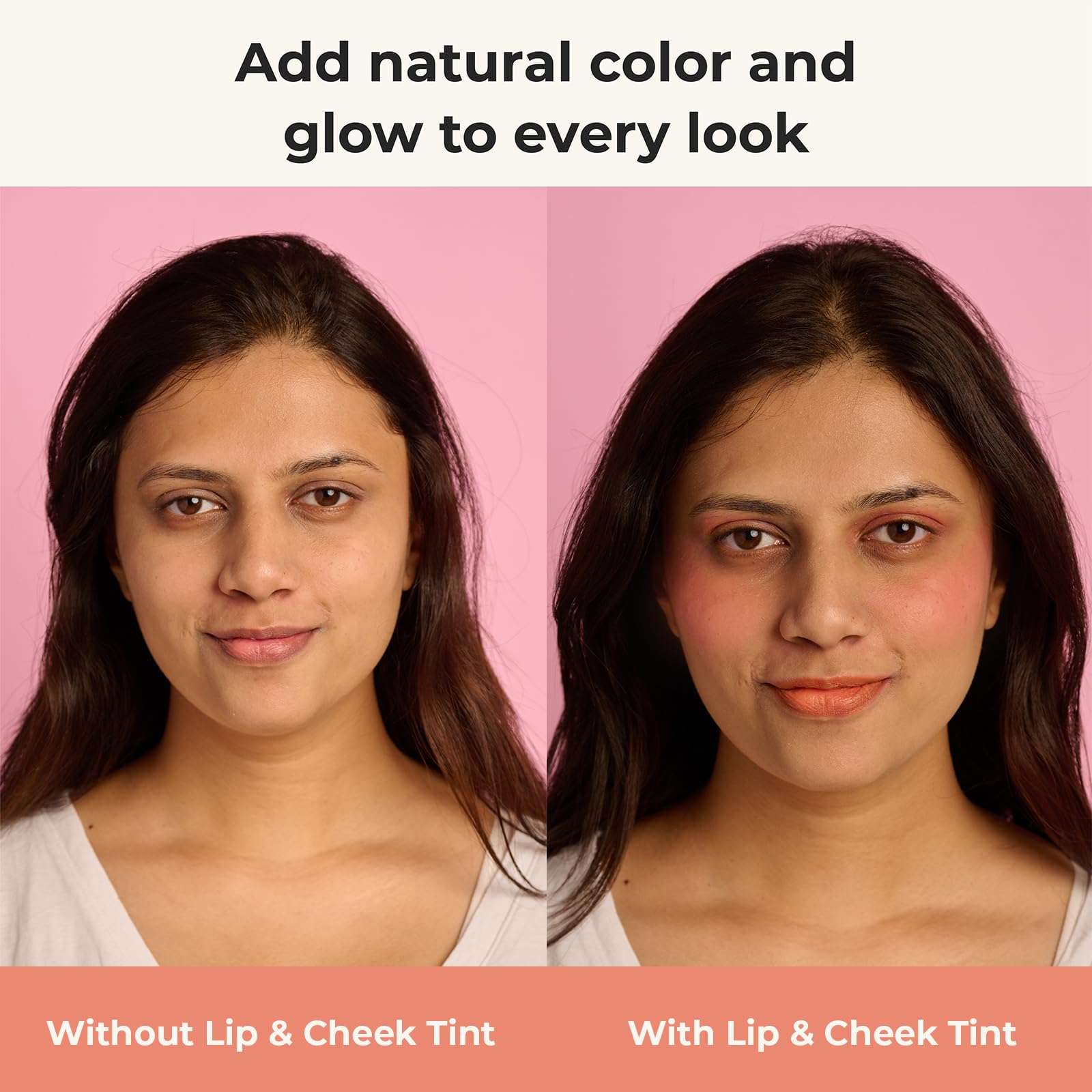 Harkoi Lip & Cheek Tint - 6ml, Moisturizing & Nourishing With Goodness Of Vitamin E, Almond Oil, Vegan & Natural Lip, Cheek & Eyeshadow Long Lasting Tint (BL07 Coral) 4