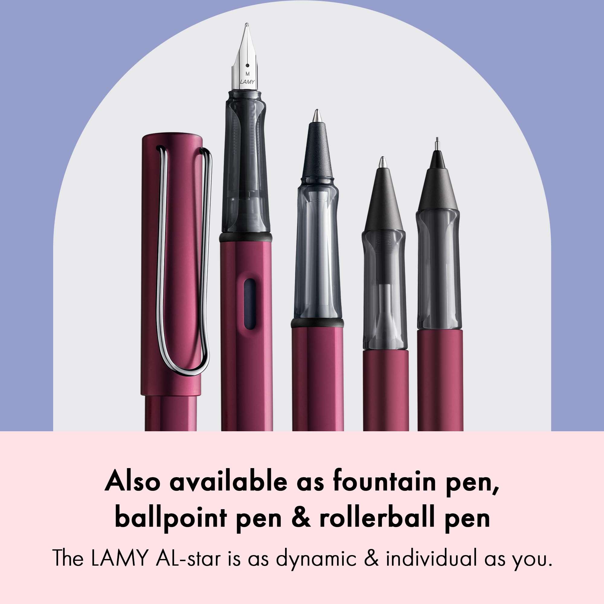 Lamy Al-star 129 Black-Purple 0.5mm Mechanical Pencil 4