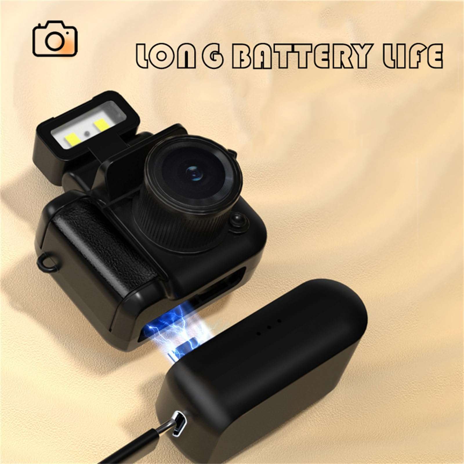 Retro Scope Mini Camera, Retroscope Camera, Retroscope, Retro Scope Camera, 1080p HD Photo Recording Selfie, Instant Printing Camera, Built-in 6 Filter Effects 3