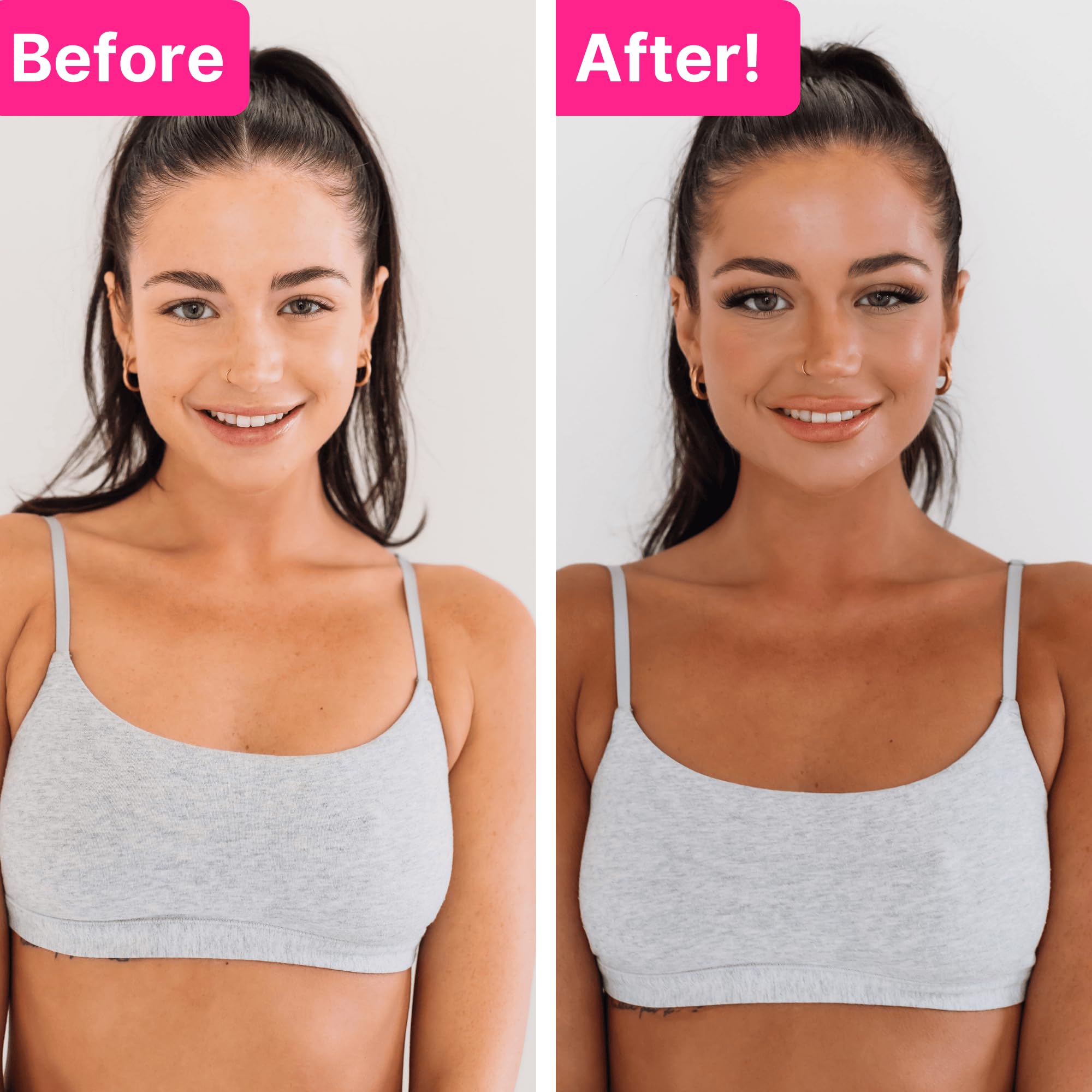 Tanceuticals Body + Face Self Tanning Kit Bundle, Dark Shade 6