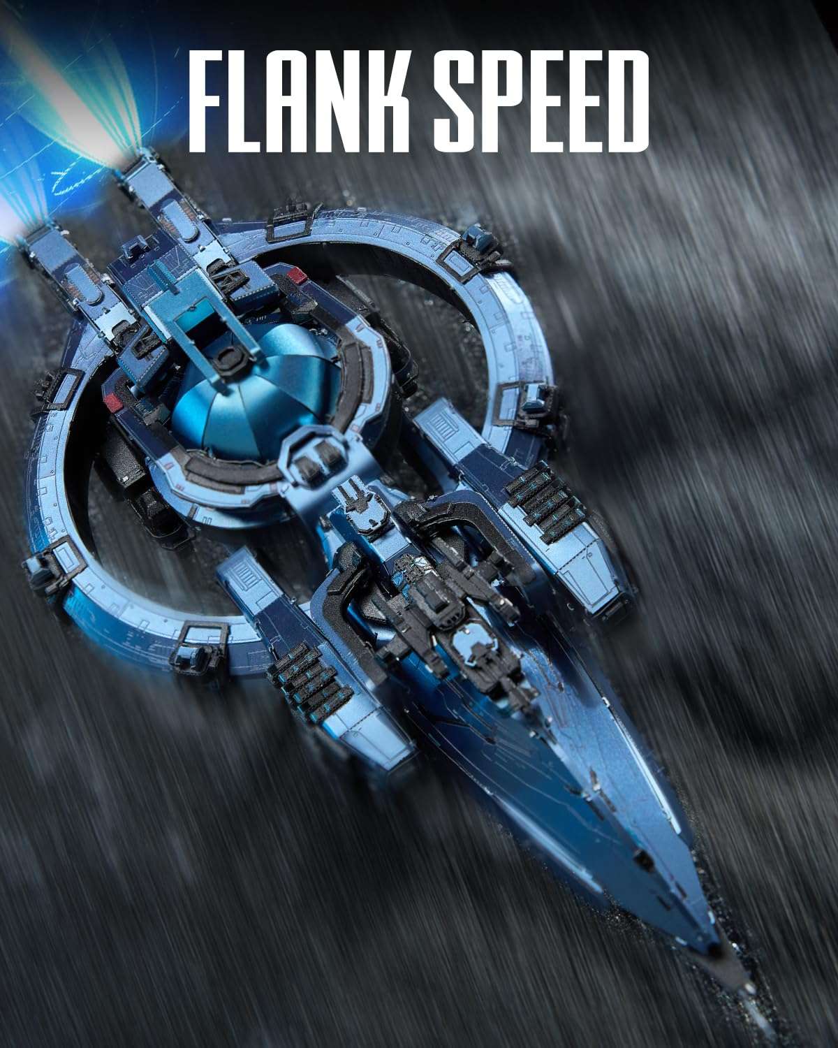 Piececool 3D Metal Puzzles for Adults, Three-Body Natural Selection Starship Model Kits Spaceship Building Set, DIY Hobby Crafts for Adult Difficult 3D Puzzles for Family Time,Home Decor Best Gifts 5