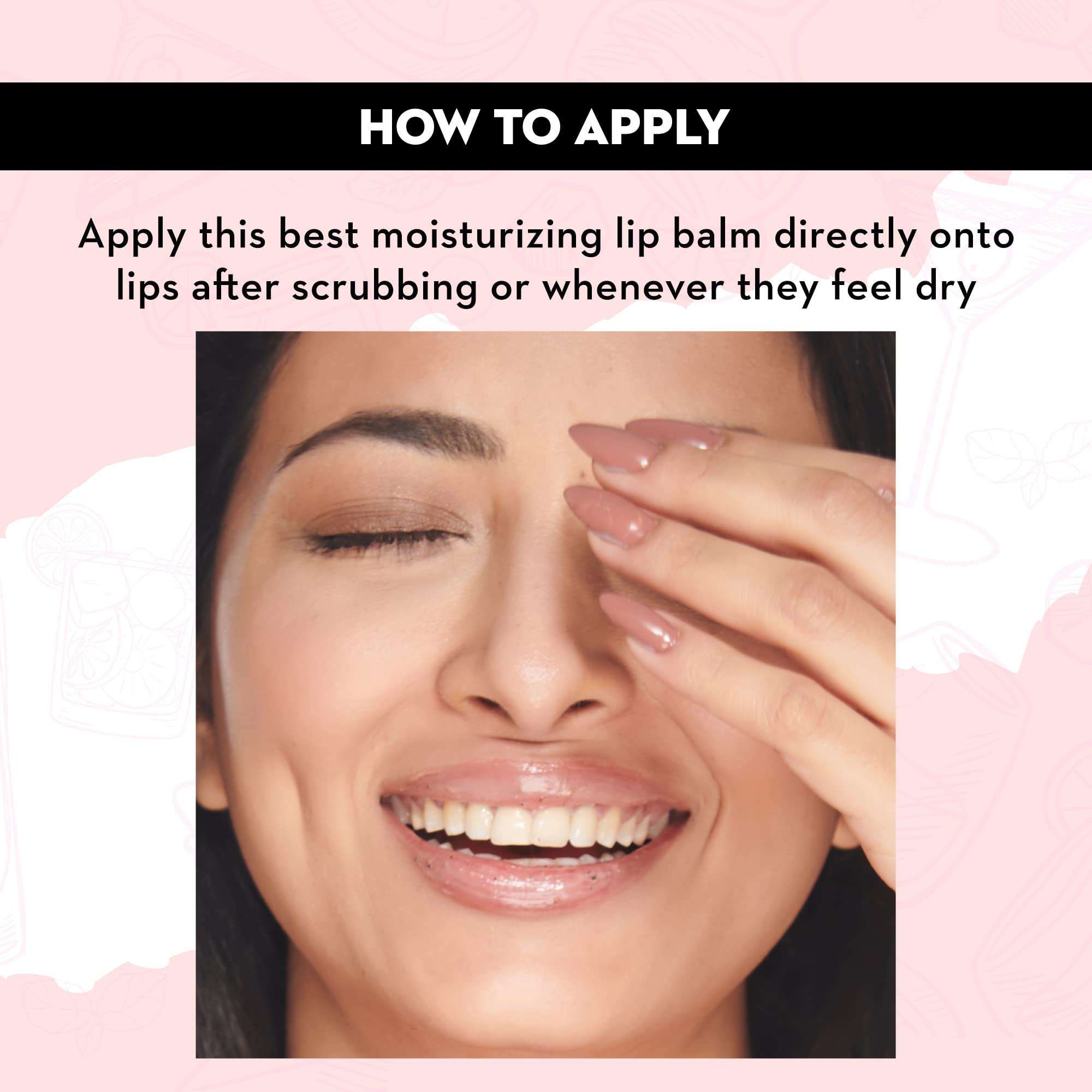 SUGAR Cosmetics - Tipsy Lips - Moisturizing Balm - 06 Mango Margarita - 4.5 gms - Lip Moisturizer for Dry and Chapped Lips, Enriched with Shea Butter and Jojoba Oil 4