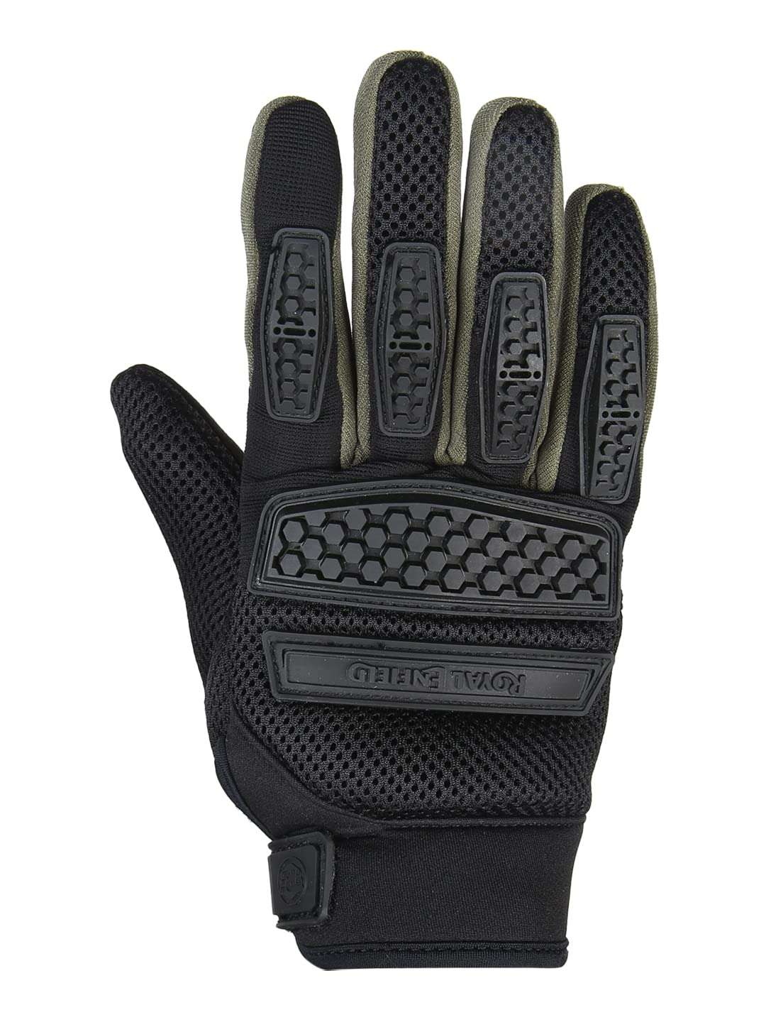 Royal Enfield Urban Hustler (Rover V3) Riding Gloves Olive & Black L (RRGGLN000003) 3