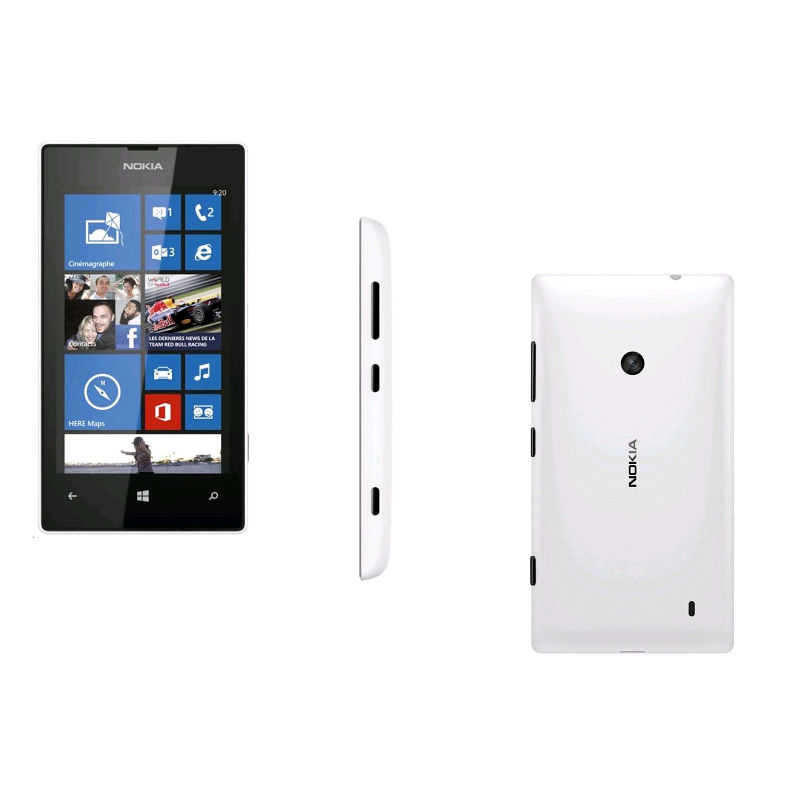 Nokia Lumia 520 8GB Unlocked GSM Windows 8 Cell Phone - White 2