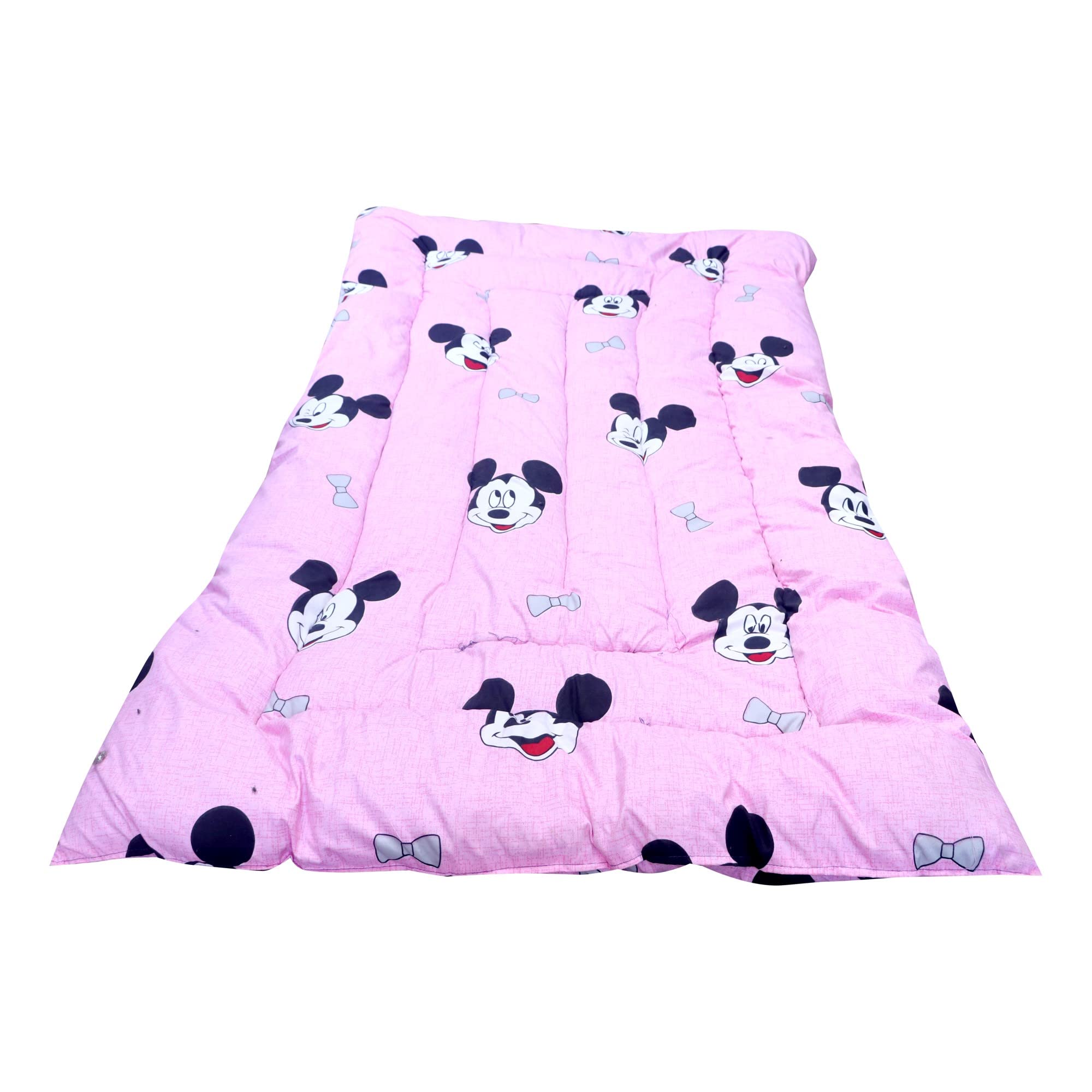 PYTHON Multicolor Printed Single Bed Cotton Filled Mattress Gadda Soft & Reversible,Size 3X 6 ft or 72 x 36Inch (Kids Gadda-7) 1