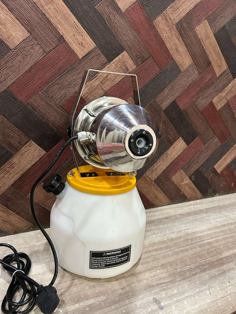 Ethel ULV Fogger Machine with Timer for Fumigation & Sanitization 220V, 500Hz (8 Litre Approx) with Nylon Tank (Rust Free) 3