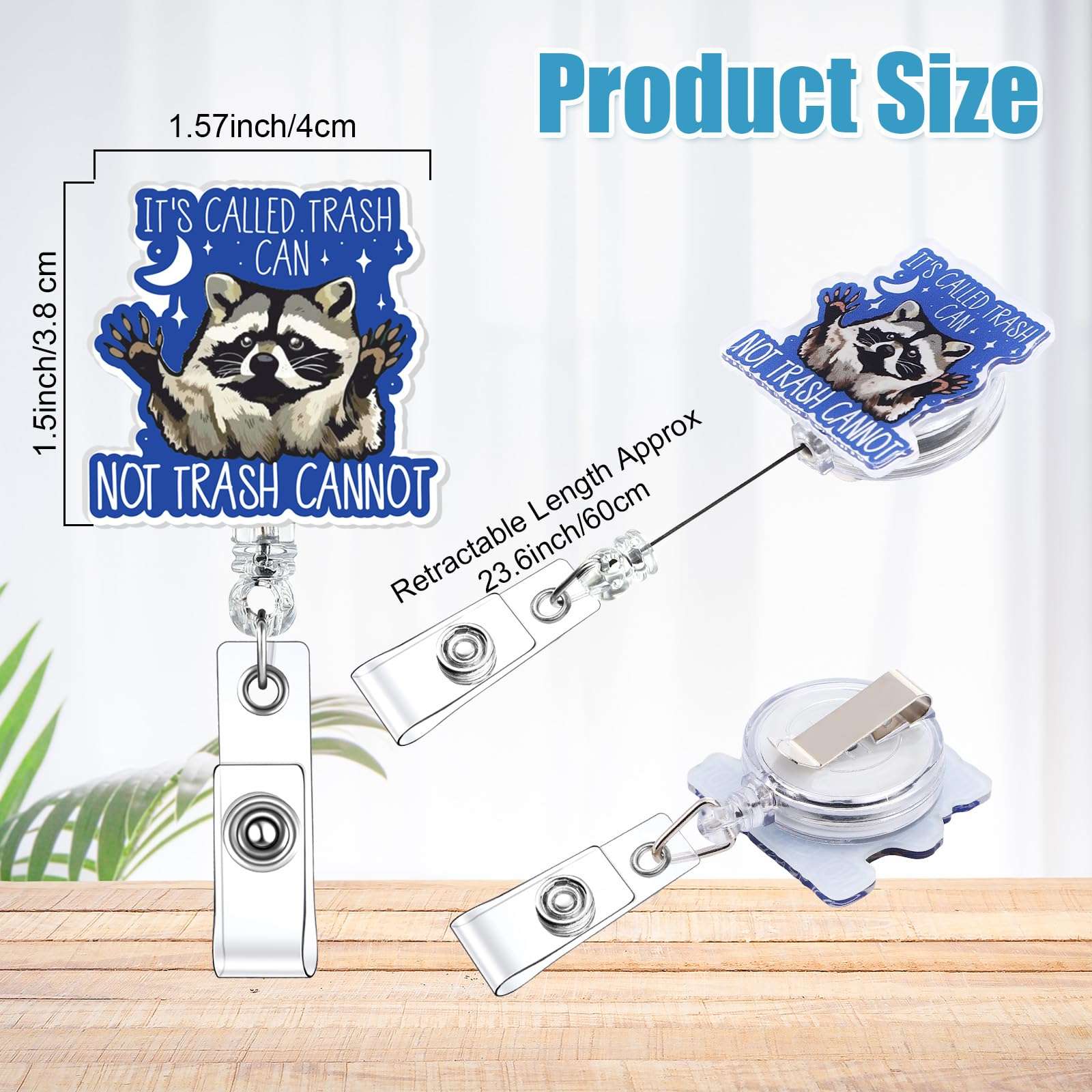 Suncalla 48 Pcs Funny Positive Badge Reels Bulk Cute Retractable ID Holder Clip Name Tag Badge Reels Funny Nursing Gifts for Medical Staff Nurses Doctors Employees Fun Message Accessories 3