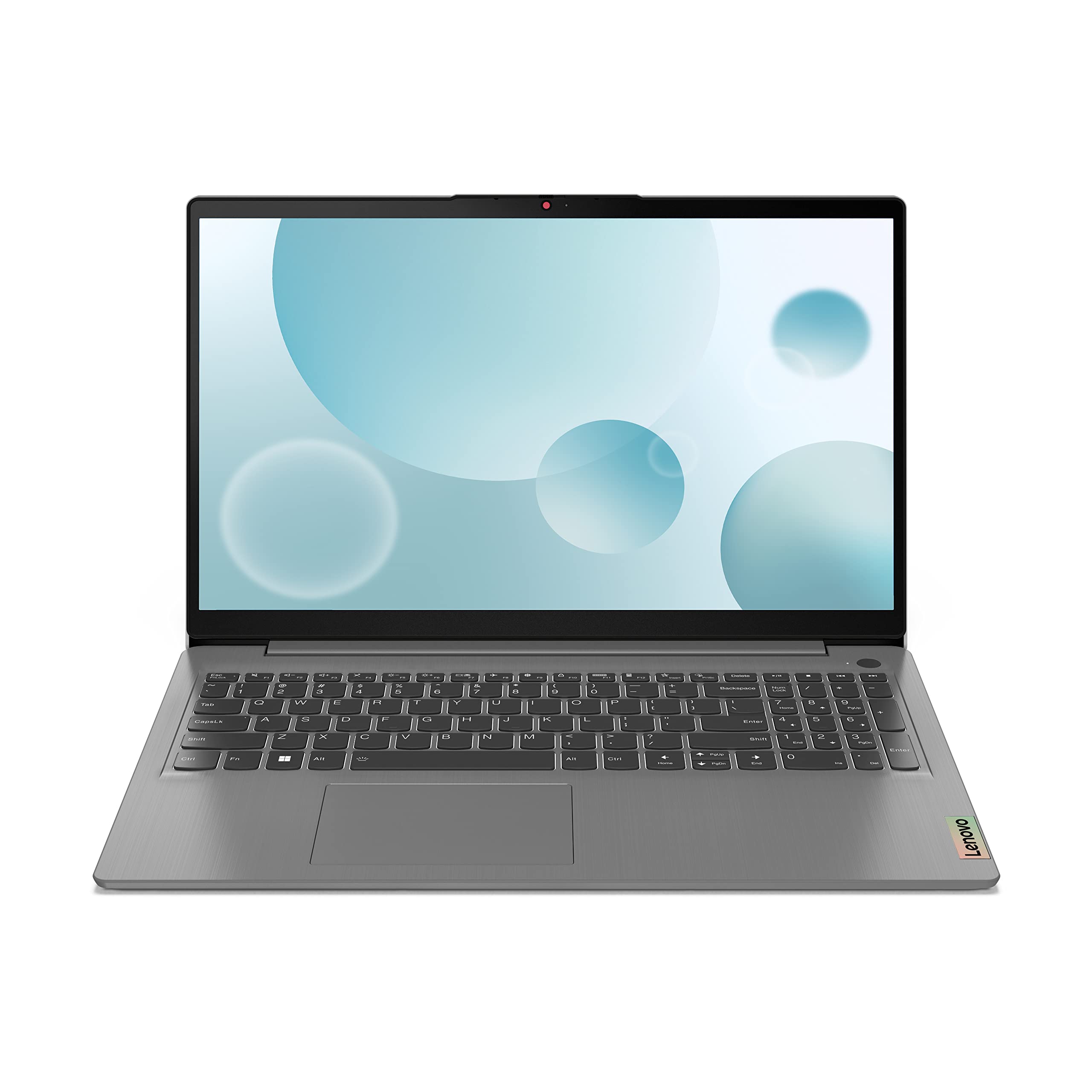 Lenovo IdeaPad Slim 3 Intel Core i5 12th Gen 15.6" (39.62cm) FHD Thin & Light Laptop & 130 Wireless Compact Mouse, 1K DPI Optical Sensor, 2.4GHz Wireless NanoUSB, 10m Range, 3button 2