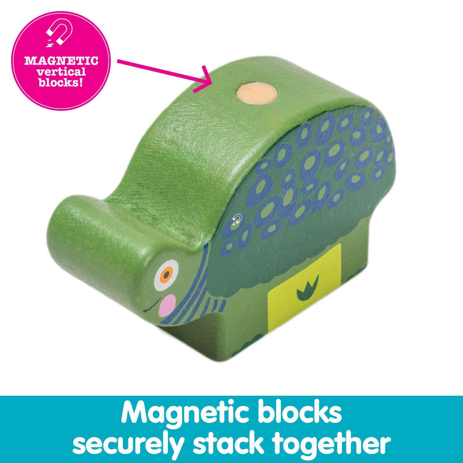 OOPS Imagine Puzzle - City Theme - Wooden Magnetic Toy Puzzle for Toddlers 5