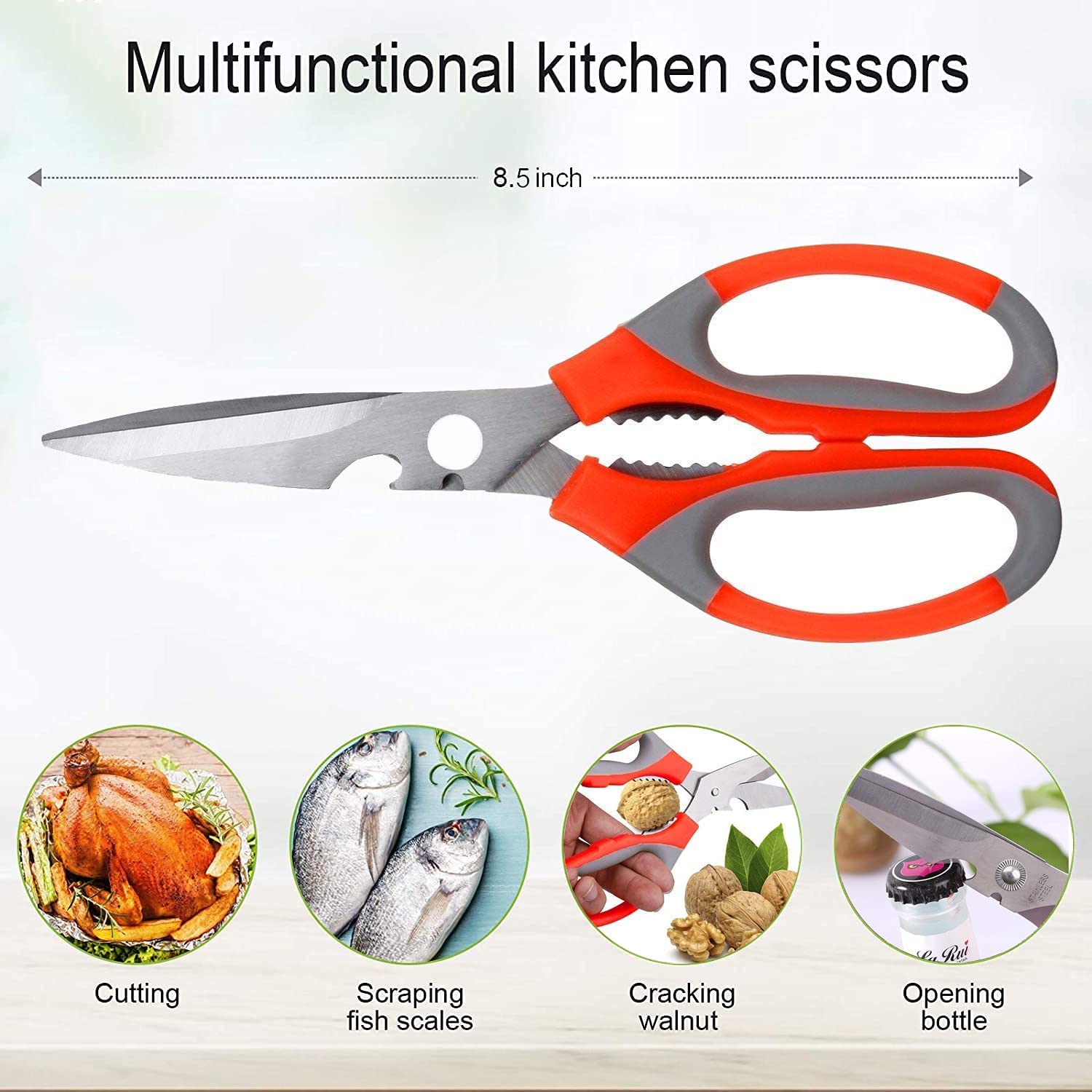 FADMAN Home Gardening Tool KIT (Garden Fork, Gloves-I, Scissor, 7 Pattern Spray, Gloves-N) 6