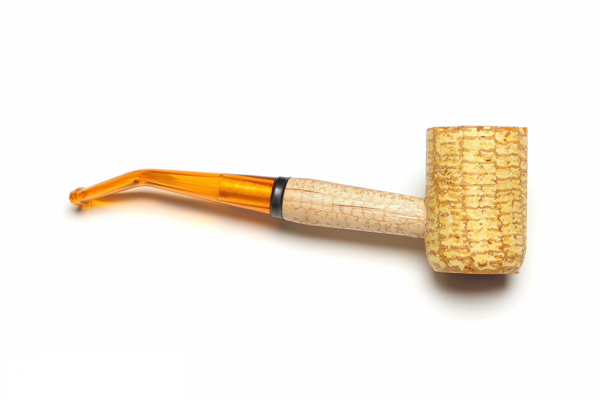 Missouri Meerschaum Legend Corncob Tobacco Pipe Bent 3