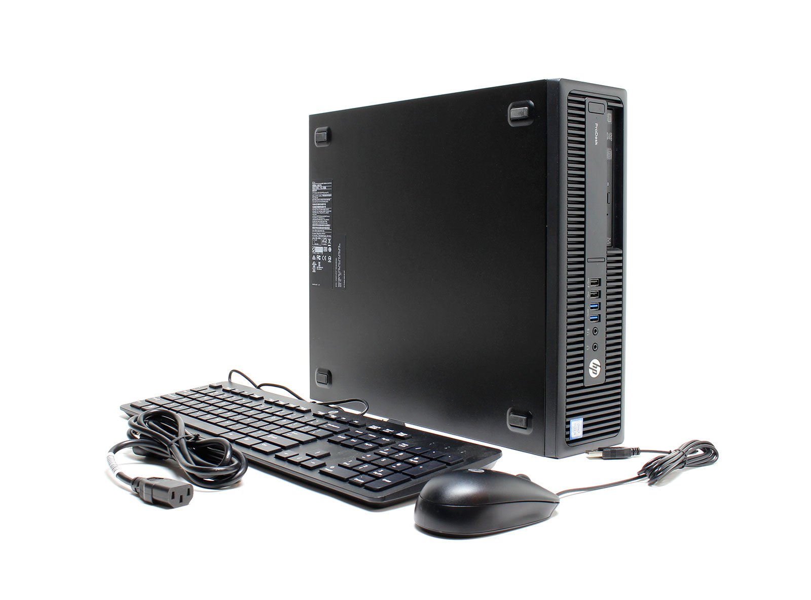 HP PRODESK 600 G2 SFF PC, Intel CORE I5-6500 CPU @ 3.20GHZ, 8GB RAM, 500GB HDD, Intel HD Graphics 530, Windows 10 PRO (Renewed)