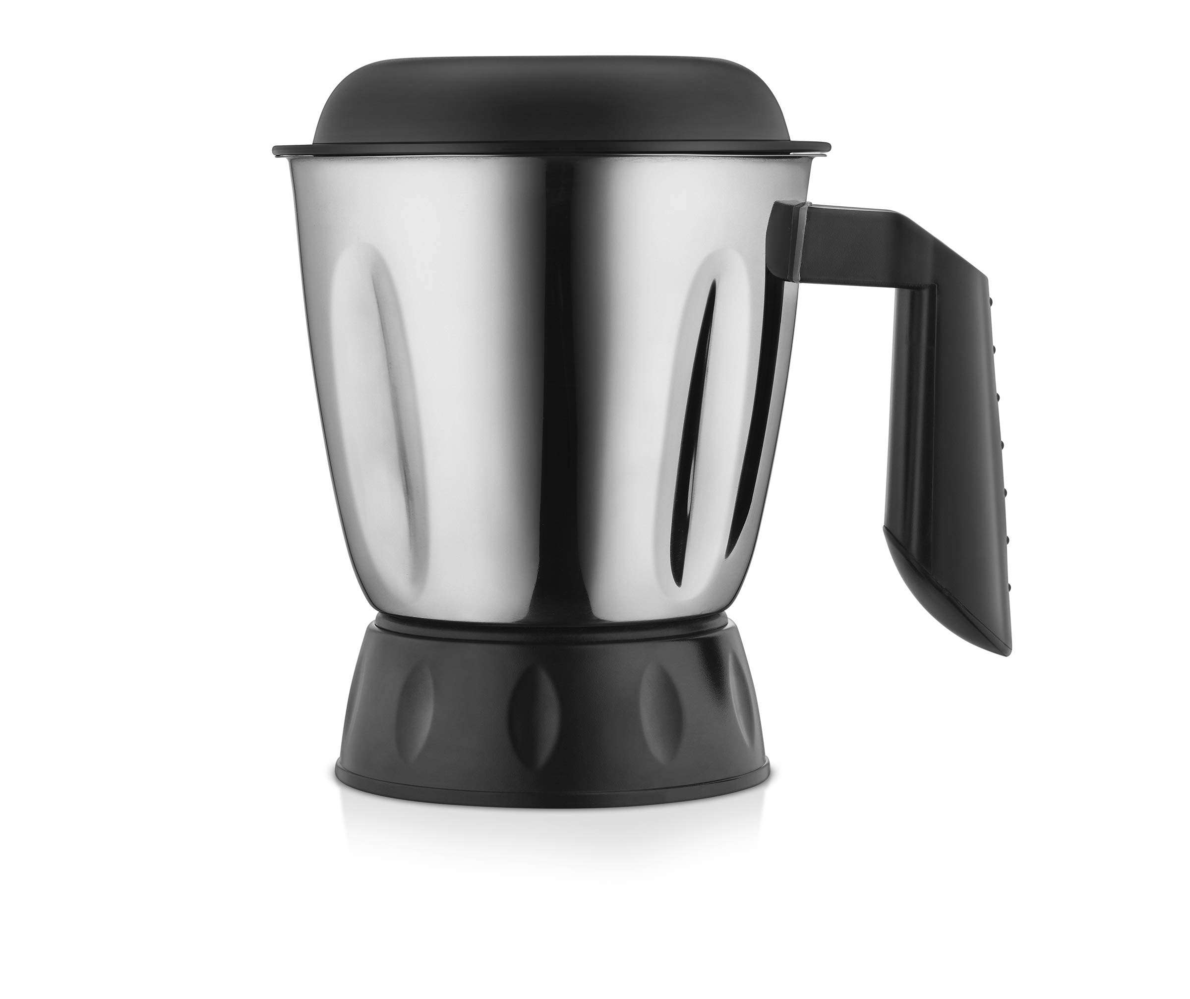 Usha FP 3810 Food Processor 1000 Watts Copper Motor with 13 Accessories(Premium SS Finish), Black and Steel 6