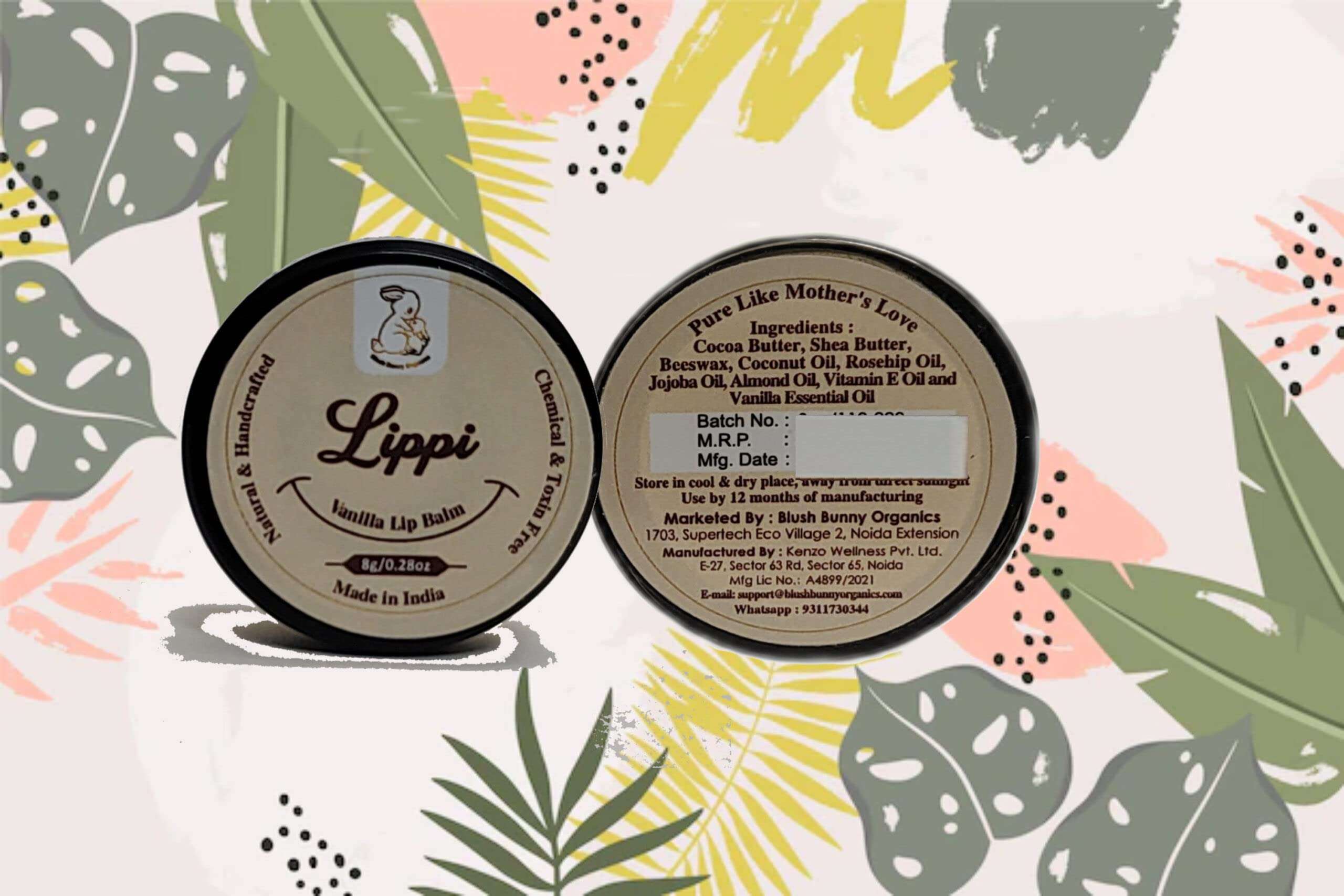 BBO Nourishing Nude Natural Lip Balm Baby & Pregnancy safe | Shea Butter, Cocoa Butter, Vitamin E & Coconut Oil Provides Lip Care to Dry, Chapped & Dark Lips (Vanilla) 5