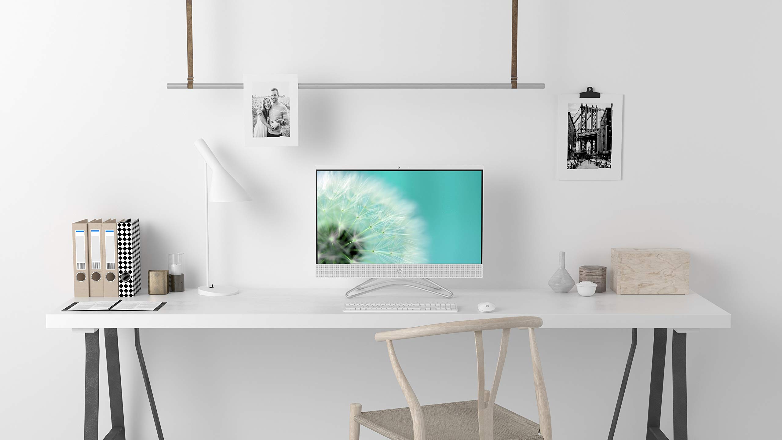 HP All-in-One Desktop 23.8" FHD Touchscreen Intel i5-8400T 8GB RAM 16GB Optane 1TB HDD DVD Privacy Webcam Windows 10 with Keyboard + Mouse 4
