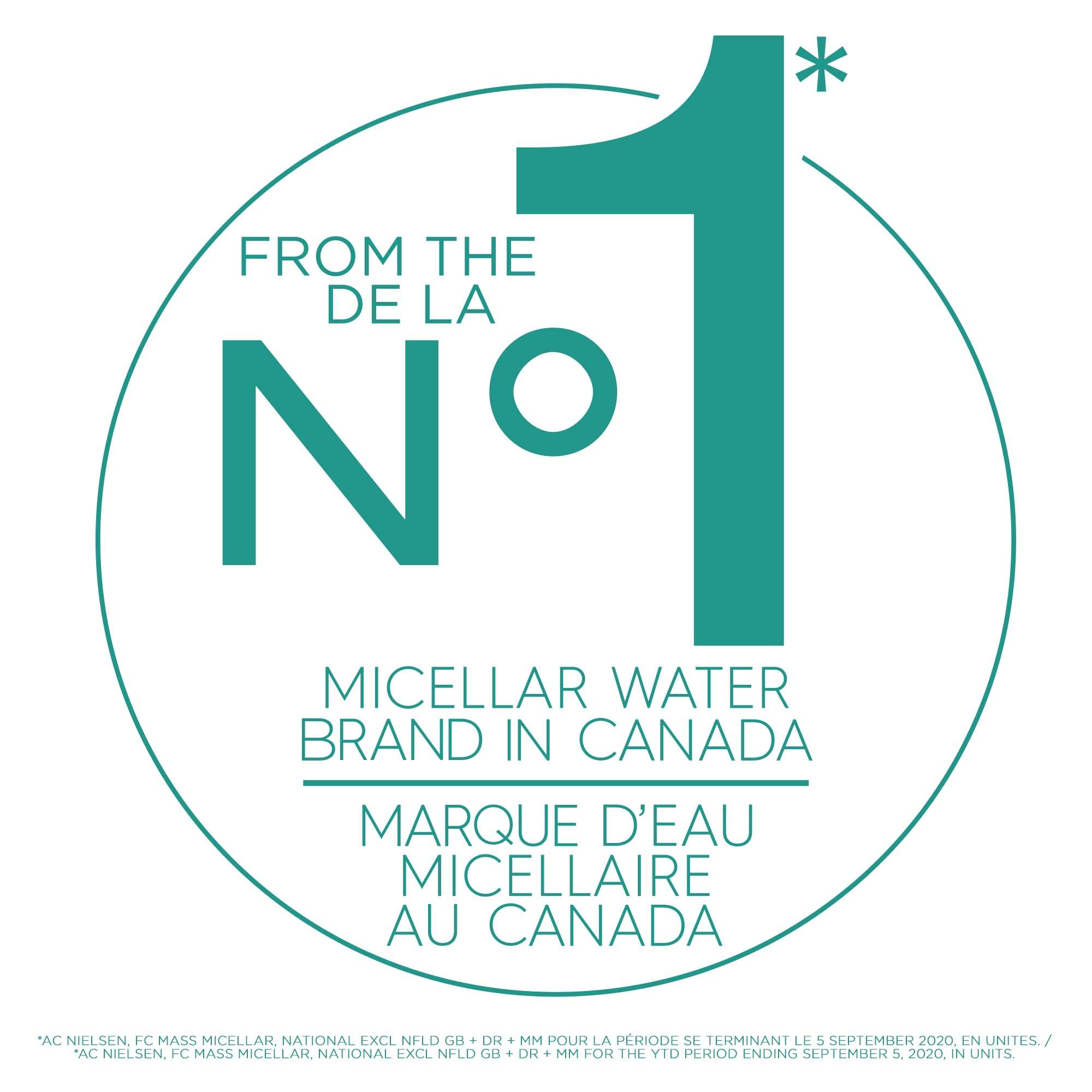 Garnier SkinActive Micellar Cleansing Water, For Waterproof Makeup, 3.4 Fl Oz 3