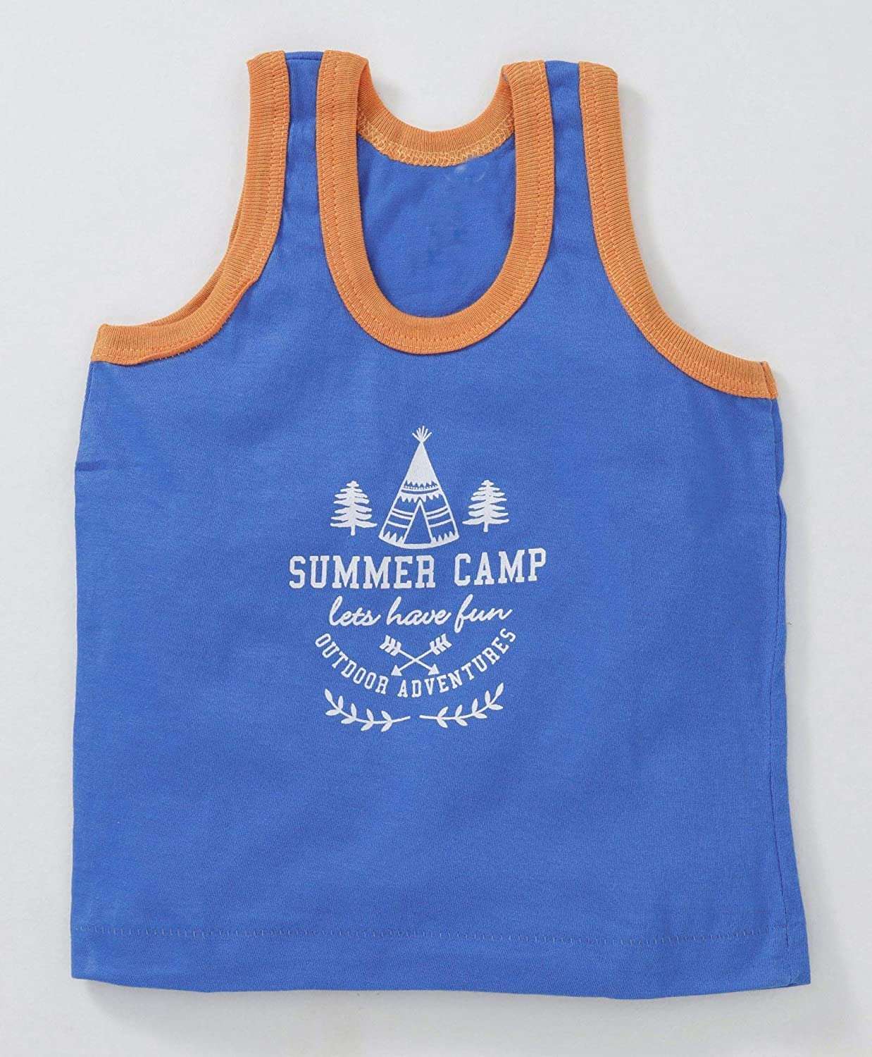 ANGAAKAR CLOTHINGS Printed Baby Vest For Kids Cotton Sleeveless Sando Baniyan infant Baby Innerwear Cloth For Boys & Girls, Pack of 6 5