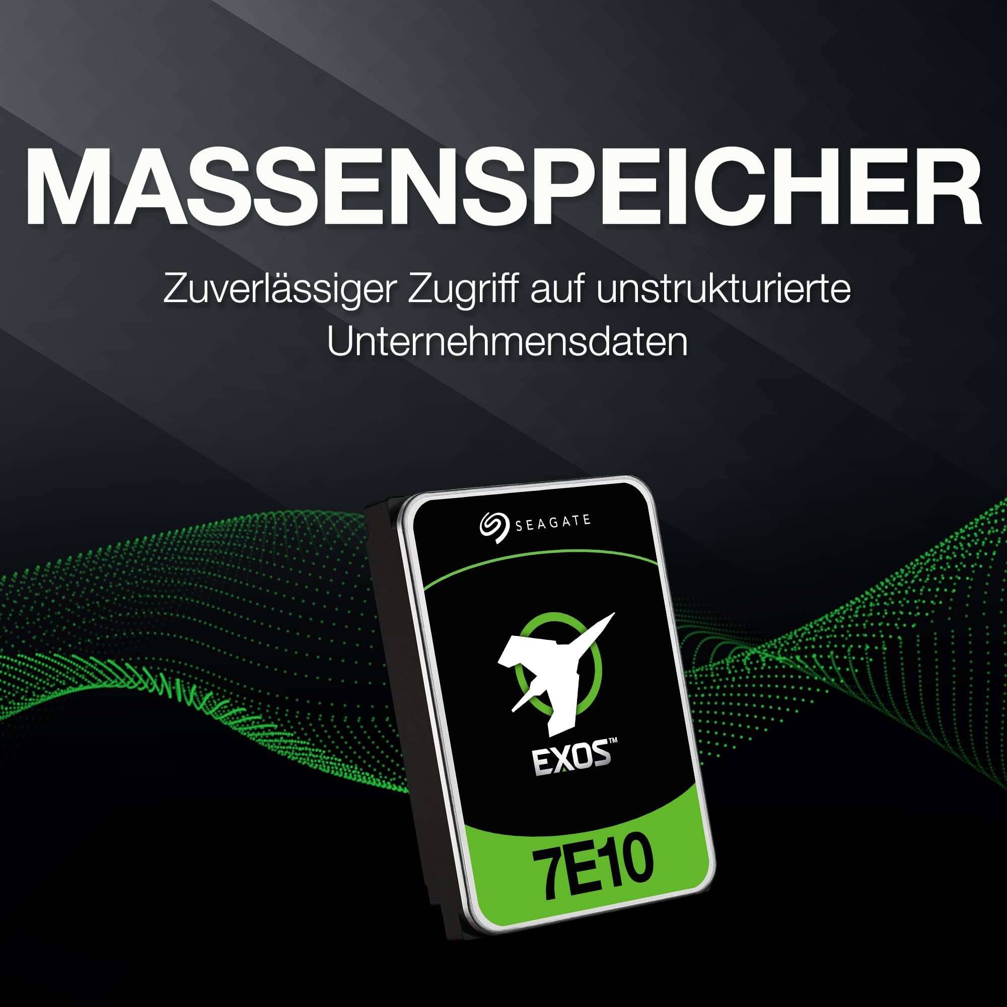 Seagate - ST8000NM020B Exos 7E10 ST8000NM020B 8 TB Hard Drive - Internal - SAS (12Gb/s SAS) - Storage System, Video Surveillance System Device Supported - 7200rpm - 5 Year Warranty 2