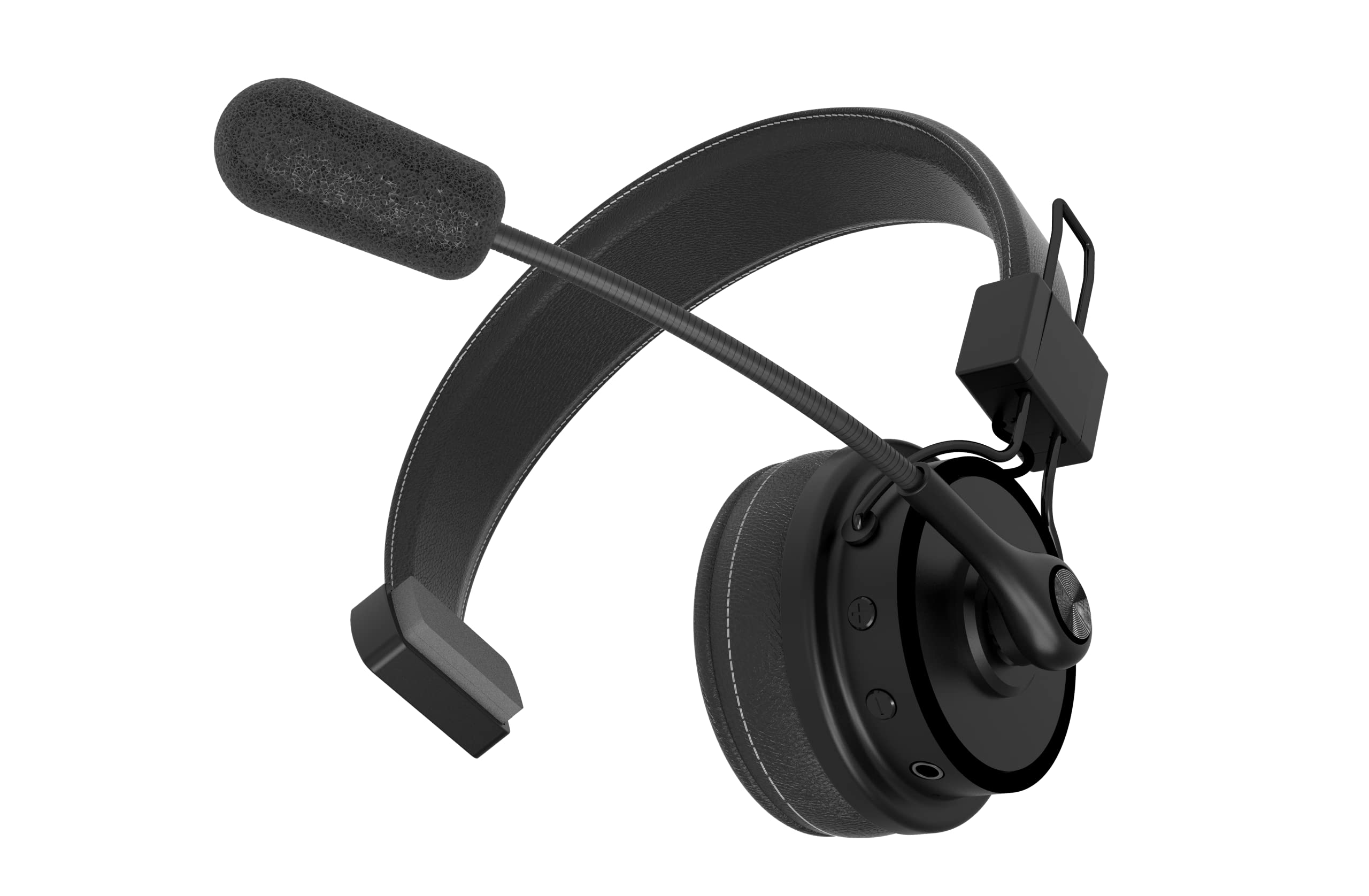 Blue Tiger Elite Ultra 2.0 Wireless Bluetooth Headset – One-Ear Piece Trucker Professional Headset - Bluetooth 5.2 with Microphone – 60 Hours Talk Time, 1200 Hours Standby 4