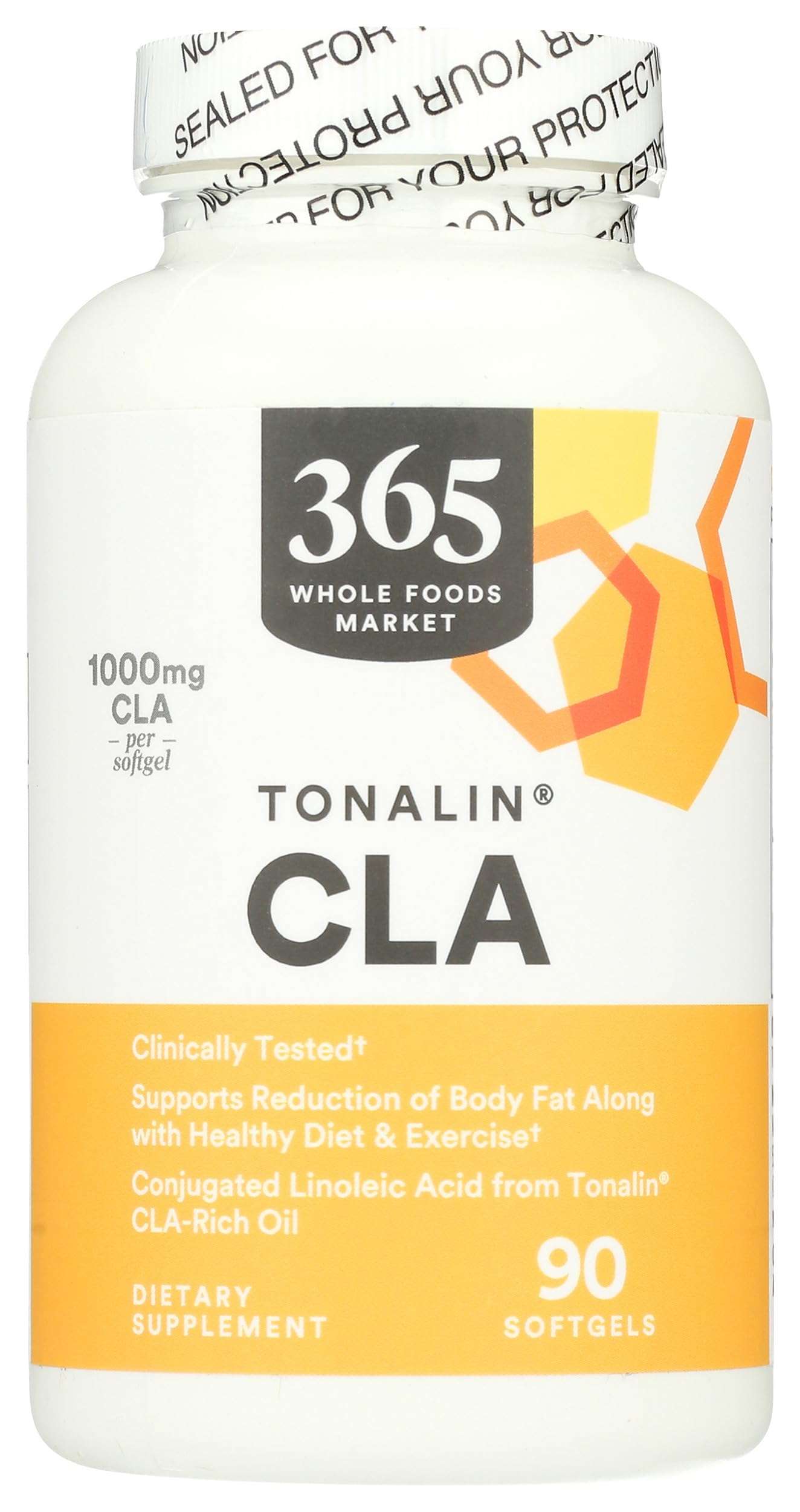 365 by Whole Foods Market, Tonalin Cla 1300Mg, 90 Softgels 1